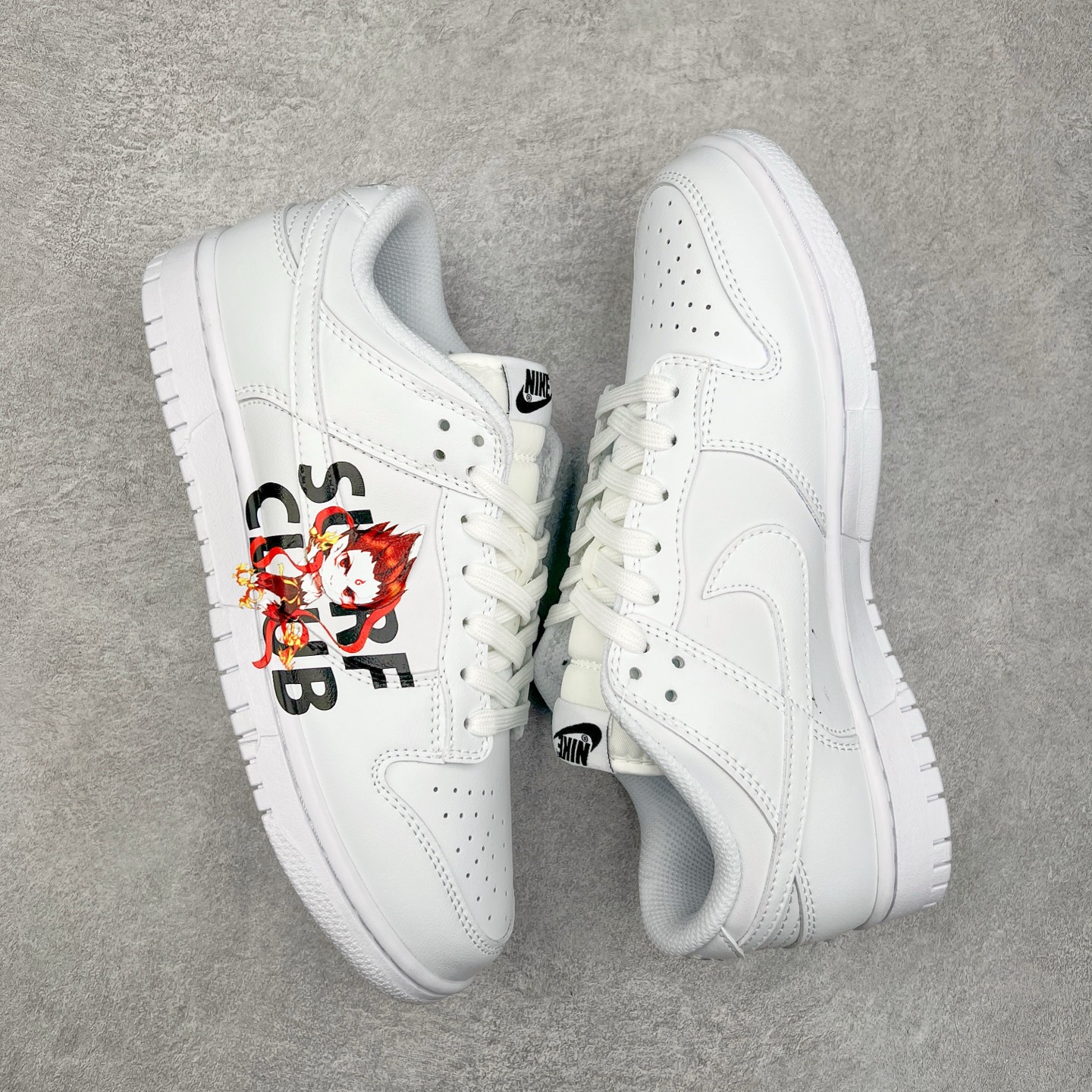 图片[3]-＃F版 NK Dunk Low 哪吒 DD1503-109 性价比王者 极限压缩利润空间 超乎所想的高性价比 用料绝不含糊 原盒原配 正确耐磨橡胶大底 超高清洁度 全鞋零毛边皮料切割 全套原楦原模倾力打造完美版型 尺码：36 36.5 37.5 38 38.5 39 40 40.5 41 42 42.5 43 44 44.5 45 46 47.5-选品中心