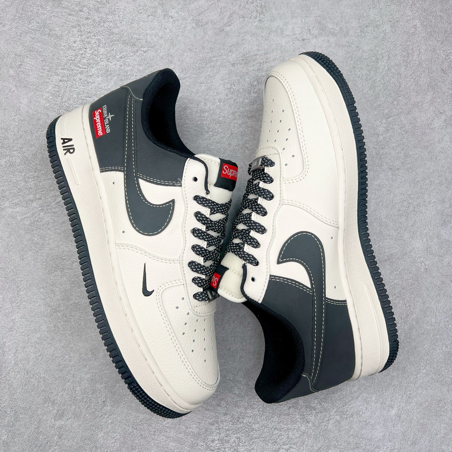 图片[3]-NK Air Force 1´07 Low 空军一号低帮百搭休闲运动板鞋 HH7518-042 柔软、弹性十足的缓震性能和出色的中底设计 横跨复古与现代的外型结合 造就出风靡全球 三十多年的Force 1 直到今天还深受青睐 实拍调校N版已经零色差零失真 百分百还原实物色彩所见即所得 不存在货不对板色差等低级问题 选购参考实物拍摄 不混卖不参货 只用心做好货严格选品 承诺混一赔十 尺码：36 36.5 37.5 38 38.5 39 40 40.5 41 42 42.5 43 44 44.5 45-选品中心