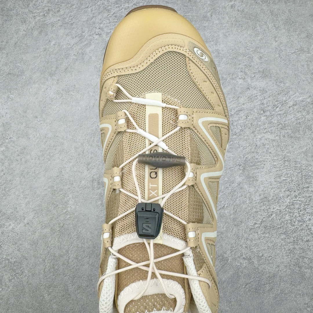 图片[4]-＃绿X/GX 纯原福利 Salomon XT-QUEST ADV 萨洛蒙潮流越野机能户外功能鞋 纯原外贸平台特供订单 耗时半年巨作 全套原纸板楦头开发 原厂特供网布配套加持 确保原汁原味 完美呈现版型 原档数据独家私模五层组合大底 男女鞋同步官方开发至46.5 原装Ortholite轻量化鞋垫 中底布带钢印编号 原厂TPU锁扣 进口港宝加持 后跟自然饱满 还原公司包裹性 基于 SALOMON 初代 XT 鞋身造型并搭载 4D ADVANCED CHASSIS™ 大底打造而成 为这款 XT-QUEST 带来了多项足部控制与保护等功能性 如在运动过程中控制左右晃动的过程而提高稳定性、改善长途越野过程中足中到足尖的过渡、提高感知岩石的精确度以抵抗尖锐物体对脚底的伤害以及采用动态缓冲来增强穿着舒适感 从而减轻疲劳感 使 XT-QUEST 成为一双舒适且安全的户外之履 尺码：36 36.5 37.5 38 38.5 39 40 40.5 41 42 42.5 43 44 44.5 45 46 46.5-选品中心