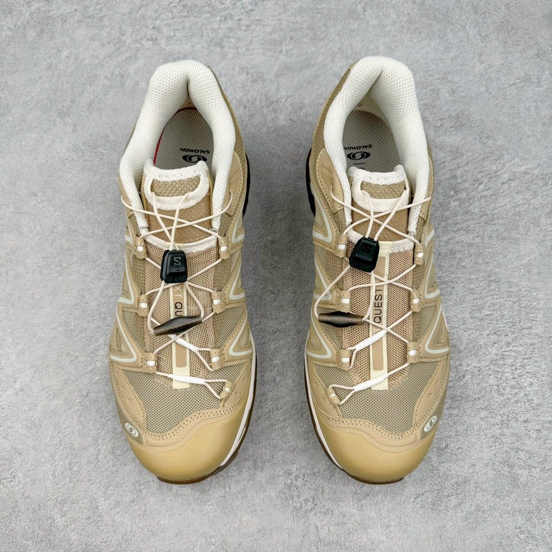 图片[2]-＃绿X/GX 纯原福利 Salomon XT-QUEST ADV 萨洛蒙潮流越野机能户外功能鞋 纯原外贸平台特供订单 耗时半年巨作 全套原纸板楦头开发 原厂特供网布配套加持 确保原汁原味 完美呈现版型 原档数据独家私模五层组合大底 男女鞋同步官方开发至46.5 原装Ortholite轻量化鞋垫 中底布带钢印编号 原厂TPU锁扣 进口港宝加持 后跟自然饱满 还原公司包裹性 基于 SALOMON 初代 XT 鞋身造型并搭载 4D ADVANCED CHASSIS™ 大底打造而成 为这款 XT-QUEST 带来了多项足部控制与保护等功能性 如在运动过程中控制左右晃动的过程而提高稳定性、改善长途越野过程中足中到足尖的过渡、提高感知岩石的精确度以抵抗尖锐物体对脚底的伤害以及采用动态缓冲来增强穿着舒适感 从而减轻疲劳感 使 XT-QUEST 成为一双舒适且安全的户外之履 尺码：36 36.5 37.5 38 38.5 39 40 40.5 41 42 42.5 43 44 44.5 45 46 46.5-选品中心