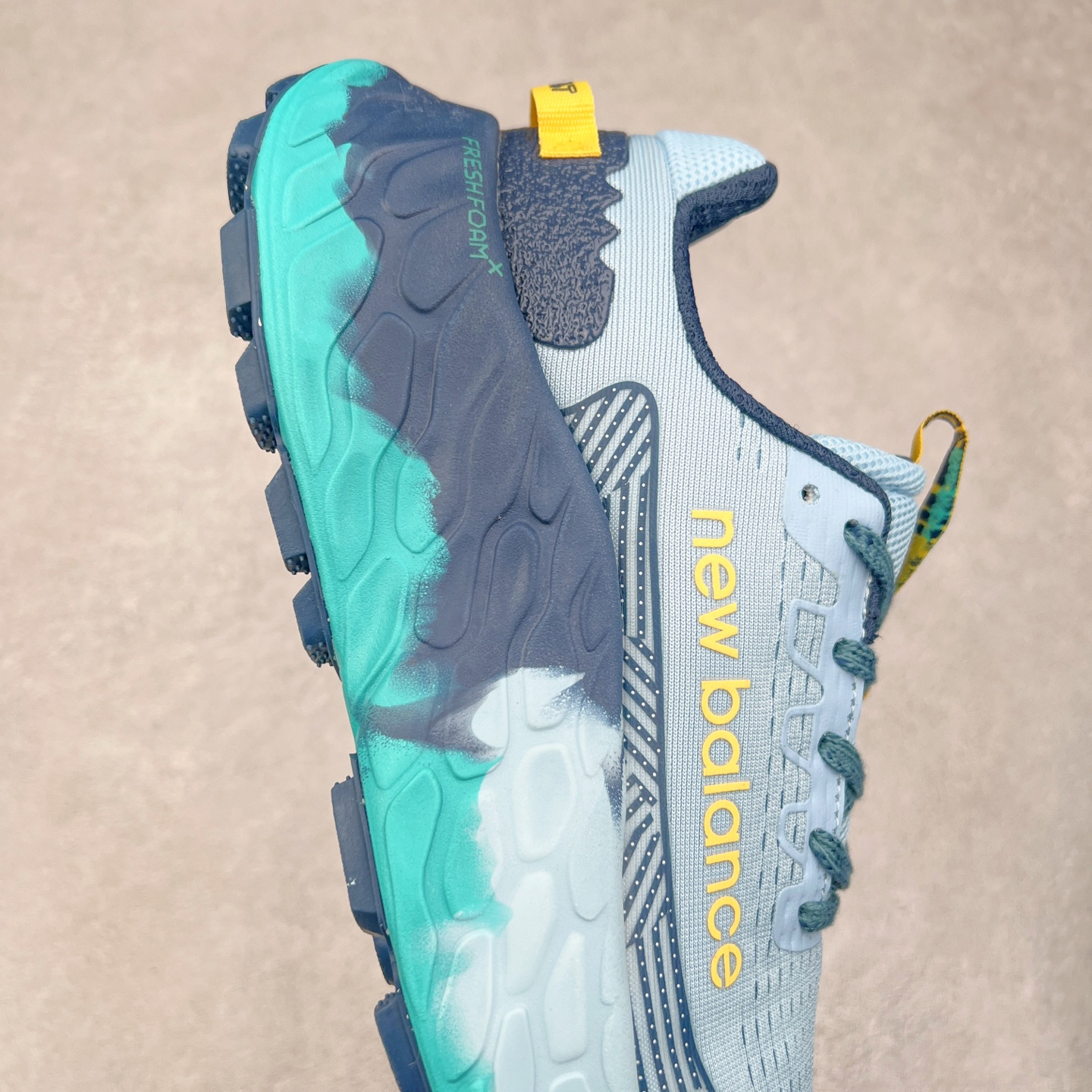 图片[6]-New Balance Fresh Foam X Trail More v3 新百伦NB莫尔V3系列低帮轻量化厚底户外越野休闲运动慢跑鞋 MTMORNGR 无论是越野训练跑还是享受自然美景 New Balance Fresh Foam X Trail More v3 都能确保双脚凉爽舒适 获得缓震支撑 这款越野跑鞋採用透气的合成/网眼鞋面 加上双层 Fresh Foam X 中底实现绝佳舒适著感 搭载鞋头防护科技与 All Terrain 系列最厚鞋底 可防止碎石跑入鞋内 让你尽情探索不受限 尺码：36 37 37.5 38 38.5 39.5 40 40.5 41.5 42 42.5 43 44 44.5 45-选品中心