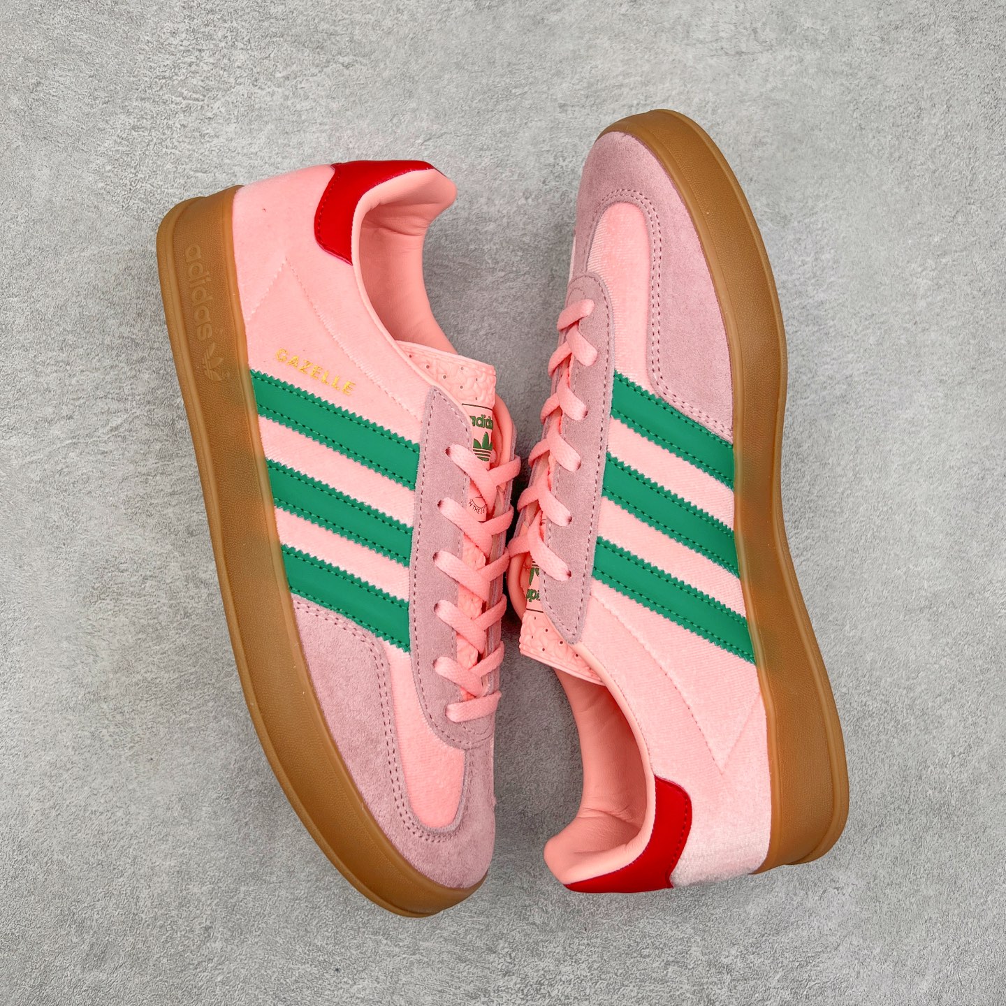 图片[3]-AD Gazelle Indoor Trainers 羚羊内训系列低帮复古百搭休闲运动德训风板鞋 JI2713 90年代经典的复刻版！自60年代以足球训练鞋面世以来,Gazelle就以其经典设计席卷全球。1991年版本的复刻,再造经典Gazelle。采用皮革打造,搭配浊色细节,让这款经典更加简约。尺码：36 36⅔ 37⅓ 38 38⅔ 39⅓ 40 40⅔ 41⅓ 42 42⅔ 43⅓ 44⅓ 44⅔ 45-选品中心