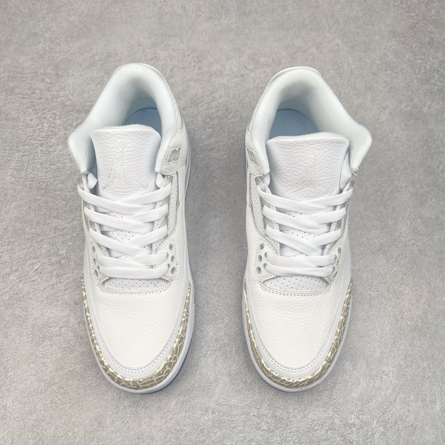 图片[2]-＃头层特价福利 Air Jordan AJ3 Retro 系列 头层皮料加持 大厂出品 原纸板楦头开发 完美鞋型匹配公司货 正确TPU鞋舌锁扣 乳胶鞋垫 最新原厂底模 大底卡色咬花完美 鞋柜必备鞋款 终端现货供应 尺码：36 36.5 37.5 38 38.5 39 40 40.5 41 42 42.5 43 44 44.5 45 46-选品中心