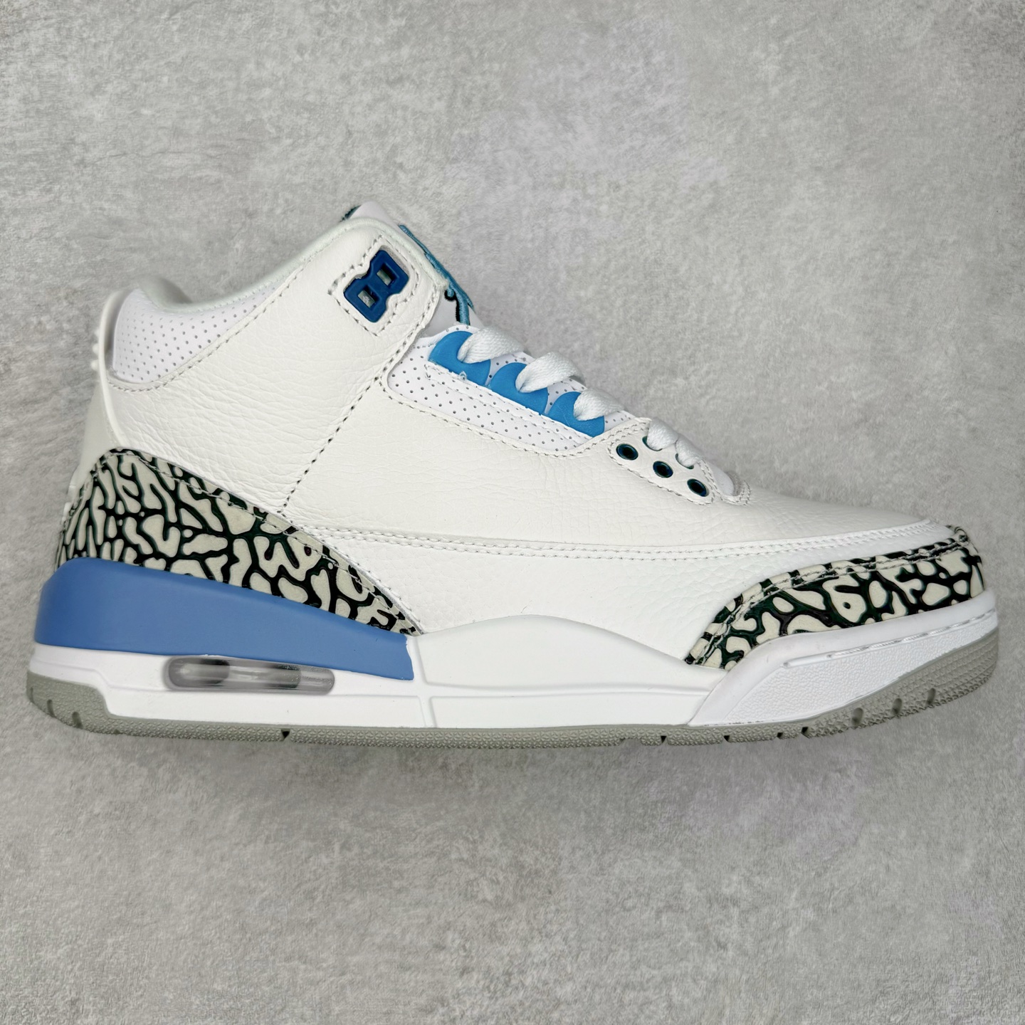 图片[7]-＃头层特价福利 Air Jordan AJ3 Retro 系列 头层皮料加持 大厂出品 原纸板楦头开发 完美鞋型匹配公司货 正确TPU鞋舌锁扣 乳胶鞋垫 最新原厂底模 大底卡色咬花完美 鞋柜必备鞋款 终端现货供应 尺码：36 36.5 37.5 38 38.5 39 40 40.5 41 42 42.5 43 44 44.5 45 46-选品中心