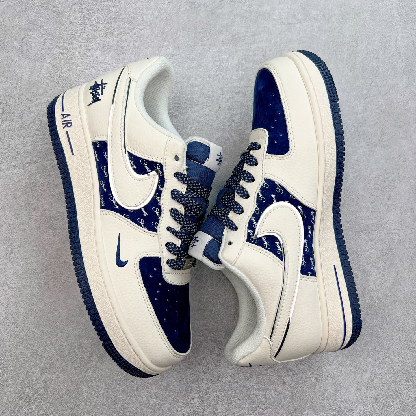 图片[3]-NK Air Force 1´07 Low 空军一号低帮百搭休闲运动板鞋 XZ6188-728 柔软、弹性十足的缓震性能和出色的中底设计 横跨复古与现代的外型结合 造就出风靡全球 三十多年的Force 1 直到今天还深受青睐 实拍调校N版已经零色差零失真 百分百还原实物色彩所见即所得 不存在货不对板色差等低级问题 选购参考实物拍摄 不混卖不参货 只用心做好货严格选品 承诺混一赔十 尺码：36 36.5 37.5 38 38.5 39 40 40.5 41 42 42.5 43 44 44.5 45-选品中心