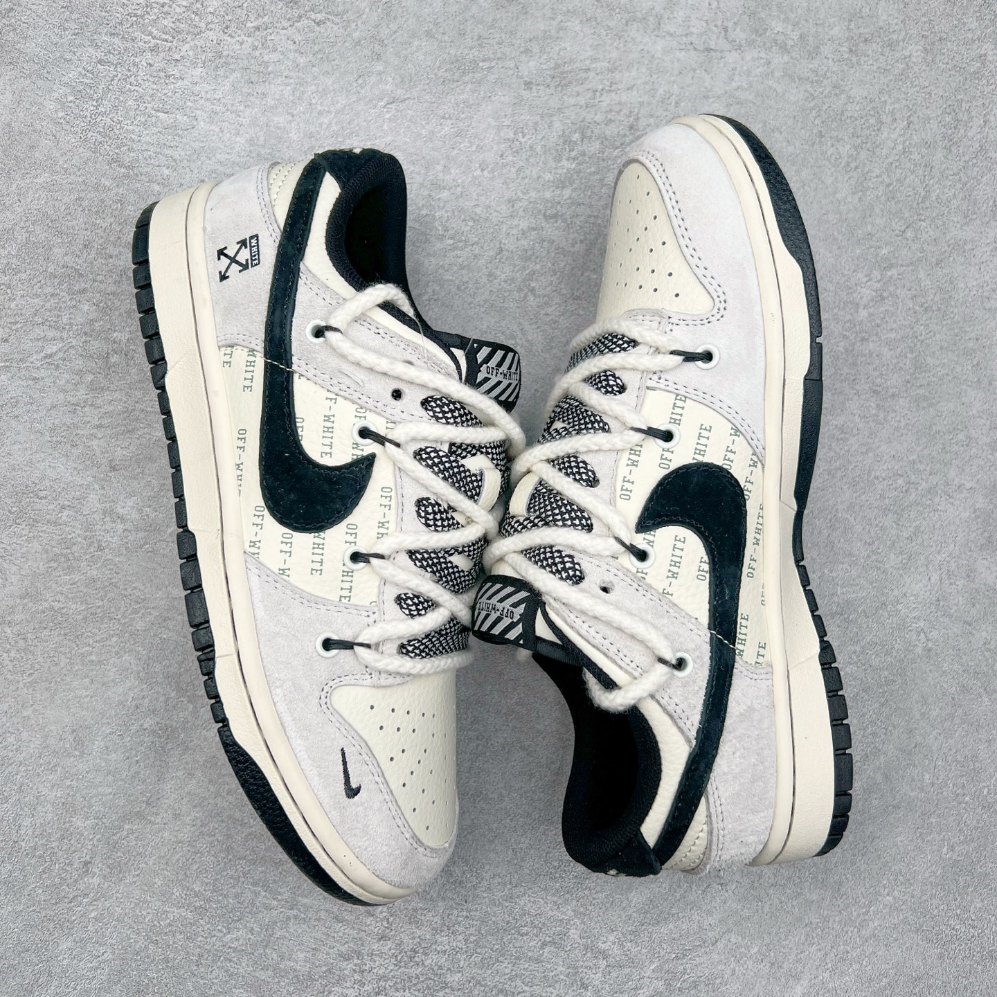 图片[3]-NK Dunk Low 定制配色 YX5066-225 大厂出品 极力推荐 原装头层材料 独家版型蒸餾加工帶來的是更好的视觉和脚感体验大厂纯原品质出货 清洁度 电绣工艺 皮料切割干净无任何毛边 细节完美 实拍调校N版已经零色差零失真 百分百还原实物色彩所见即所得 不存在货不对板色差等低级问题 选购参考实物拍摄 不混卖不参货 只用心做好货严格选品 承诺混一赔十 尺码：36 36.5 37.5 38 38.5 39 40 40.5 41 42 42.5 43 44 44.5 45-选品中心