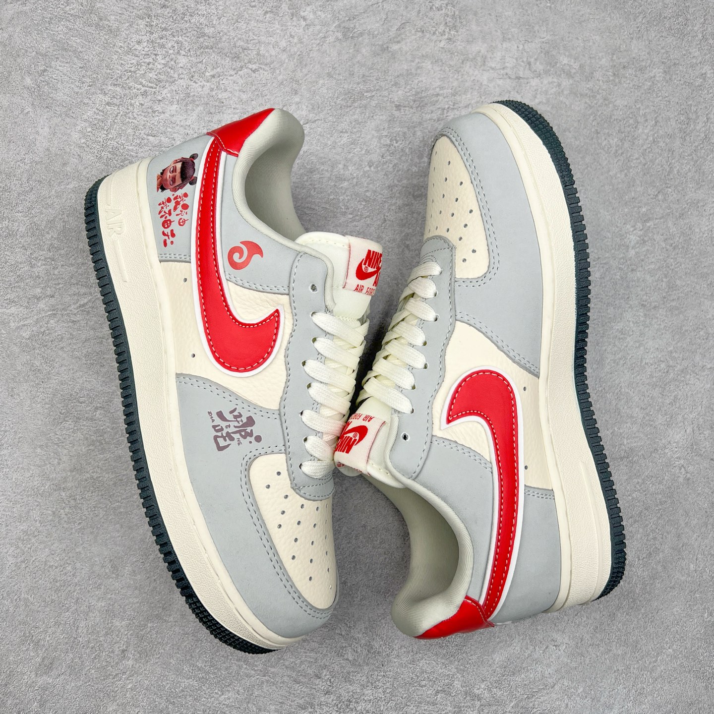 图片[3]-NK Air Force 1´07 Low 空军一号低帮百搭休闲运动板鞋 DF0188-046 柔软、弹性十足的缓震性能和出色的中底设计 横跨复古与现代的外型结合 造就出风靡全球 三十多年的Force 1 直到今天还深受青睐 实拍调校N版已经零色差零失真 百分百还原实物色彩所见即所得 不存在货不对板色差等低级问题 选购参考实物拍摄 不混卖不参货 只用心做好货严格选品 承诺混一赔十 尺码：36 36.5 37.5 38 38.5 39 40 40.5 41 42 42.5 43 44 44.5 45-选品中心