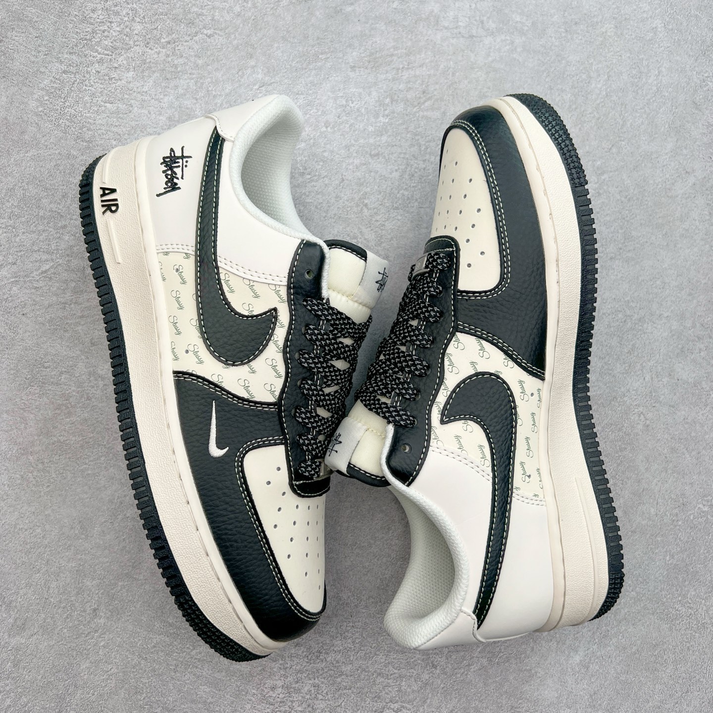 图片[3]-NK Air Force 1´07 Low 空军一号低帮百搭休闲运动板鞋 HH7518-045 柔软、弹性十足的缓震性能和出色的中底设计 横跨复古与现代的外型结合 造就出风靡全球 三十多年的Force 1 直到今天还深受青睐 实拍调校N版已经零色差零失真 百分百还原实物色彩所见即所得 不存在货不对板色差等低级问题 选购参考实物拍摄 不混卖不参货 只用心做好货严格选品 承诺混一赔十 尺码：36 36.5 37.5 38 38.5 39 40 40.5 41 42 42.5 43 44 44.5 45-选品中心