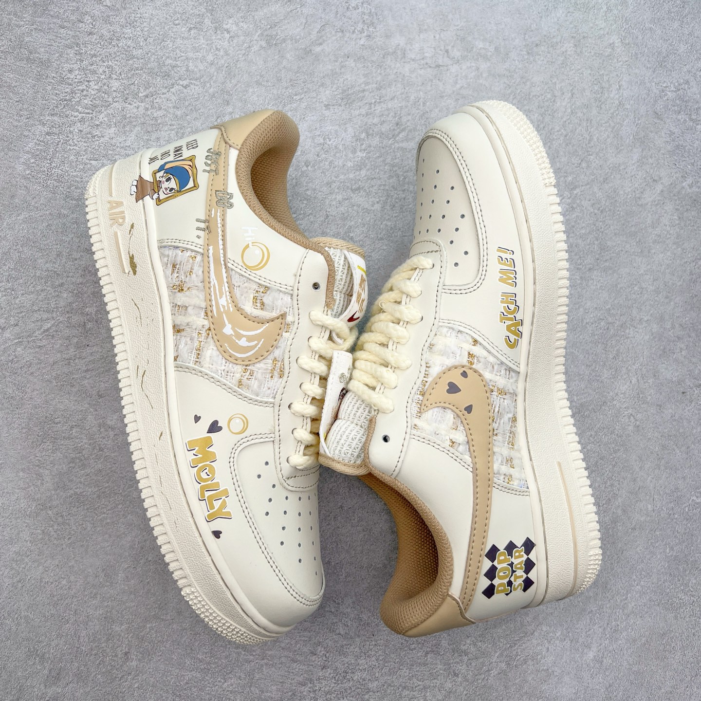 图片[3]-NK Air Force 1´07 Low 空军一号低帮百搭休闲运动板鞋 FJ7740-210 柔软、弹性十足的缓震性能和出色的中底设计 横跨复古与现代的外型结合 造就出风靡全球 三十多年的Force 1 直到今天还深受青睐 实拍调校N版已经零色差零失真 百分百还原实物色彩所见即所得 不存在货不对板色差等低级问题 选购参考实物拍摄 不混卖不参货 只用心做好货严格选品 承诺混一赔十 尺码：36 36.5 37.5 38 38.5 39 40 40.5 41 42 42.5 43 44 44.5 45-选品中心