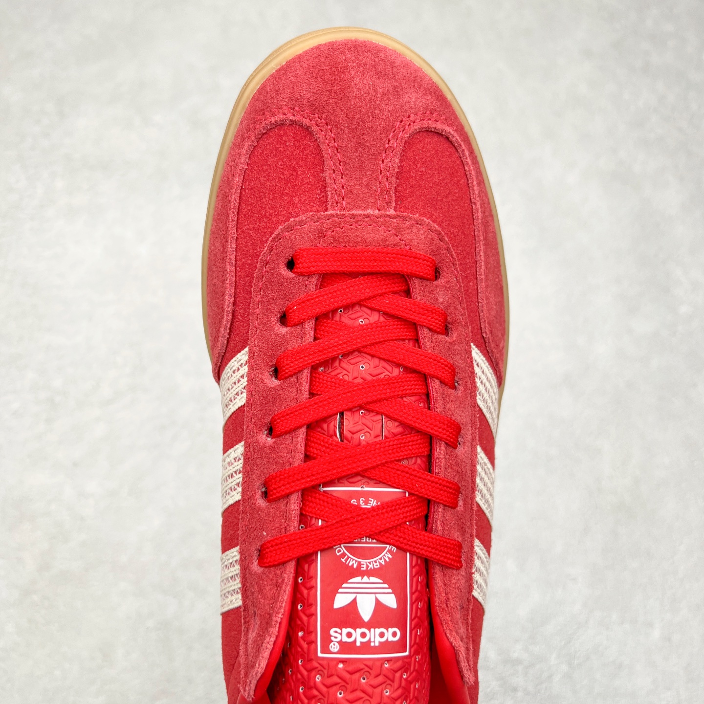 图片[4]-AD Gazelle Indoor Trainers 羚羊内训系列低帮复古百搭休闲运动德训风板鞋 JI2756 90年代经典的复刻版！自60年代以足球训练鞋面世以来,Gazelle就以其经典设计席卷全球。1991年版本的复刻,再造经典Gazelle。采用皮革打造,搭配浊色细节,让这款经典更加简约。尺码：36 36⅔ 37⅓ 38 38⅔ 39⅓ 40 40⅔ 41⅓ 42 42⅔ 43⅓ 44⅓ 44⅔ 45-选品中心