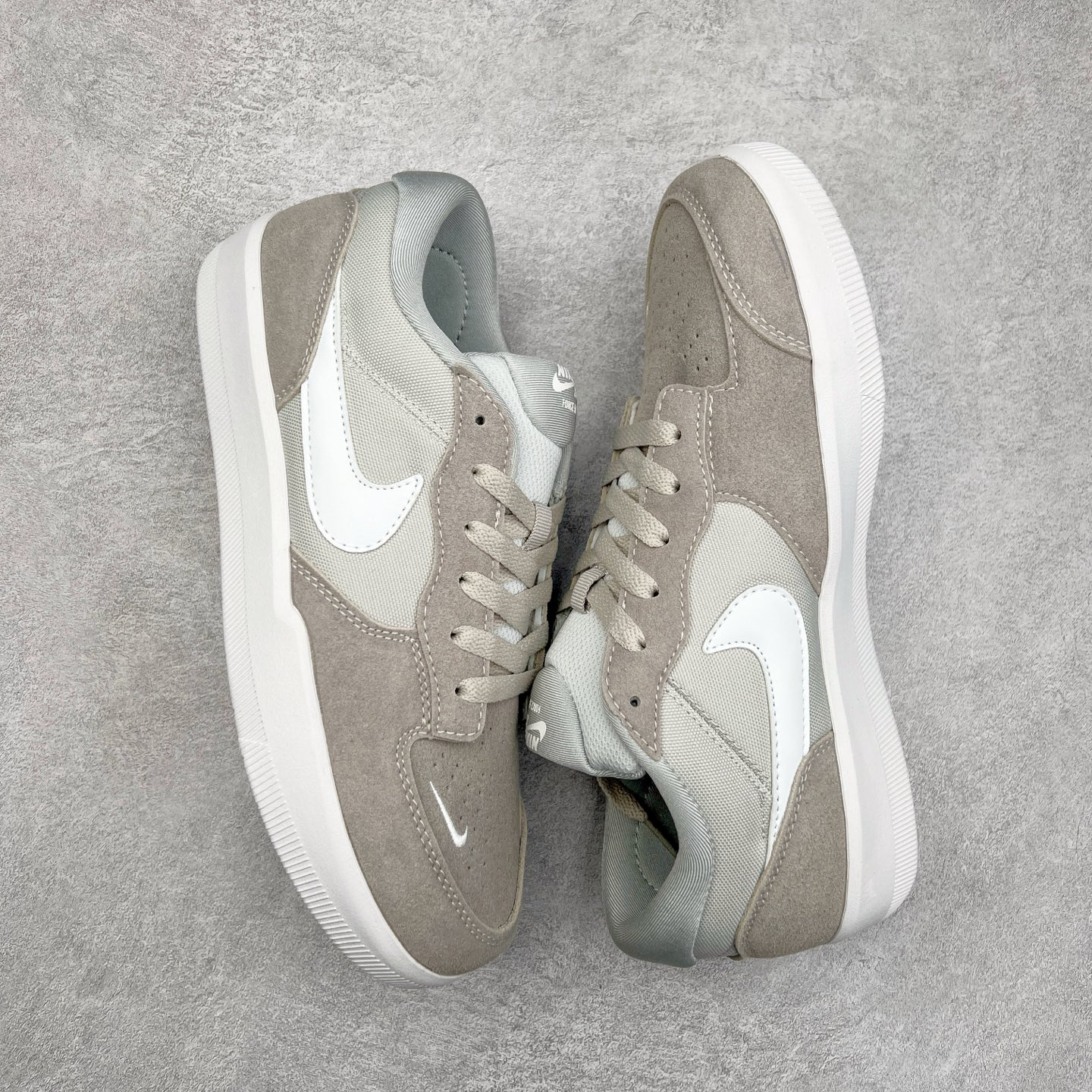 图片[3]-＃福利特价 NK SB Force 58 空军58系列低帮休闲运动滑板板鞋 鞋面由帆布和麂皮拼接 层次感丰富 搭配硫化外底 耐磨耐穿 鞋舌及中底后跟处饰有SB Logo 表明鞋款身份 采用包边设计 经久耐穿 硫化结构则有效提升灵活性 穿上这款全新推出的创意力作 助你耀动街头 尺码：36 36.5 37.5 38 38.5 39 40 40.5 41 42 42.5 43 44 45-选品中心