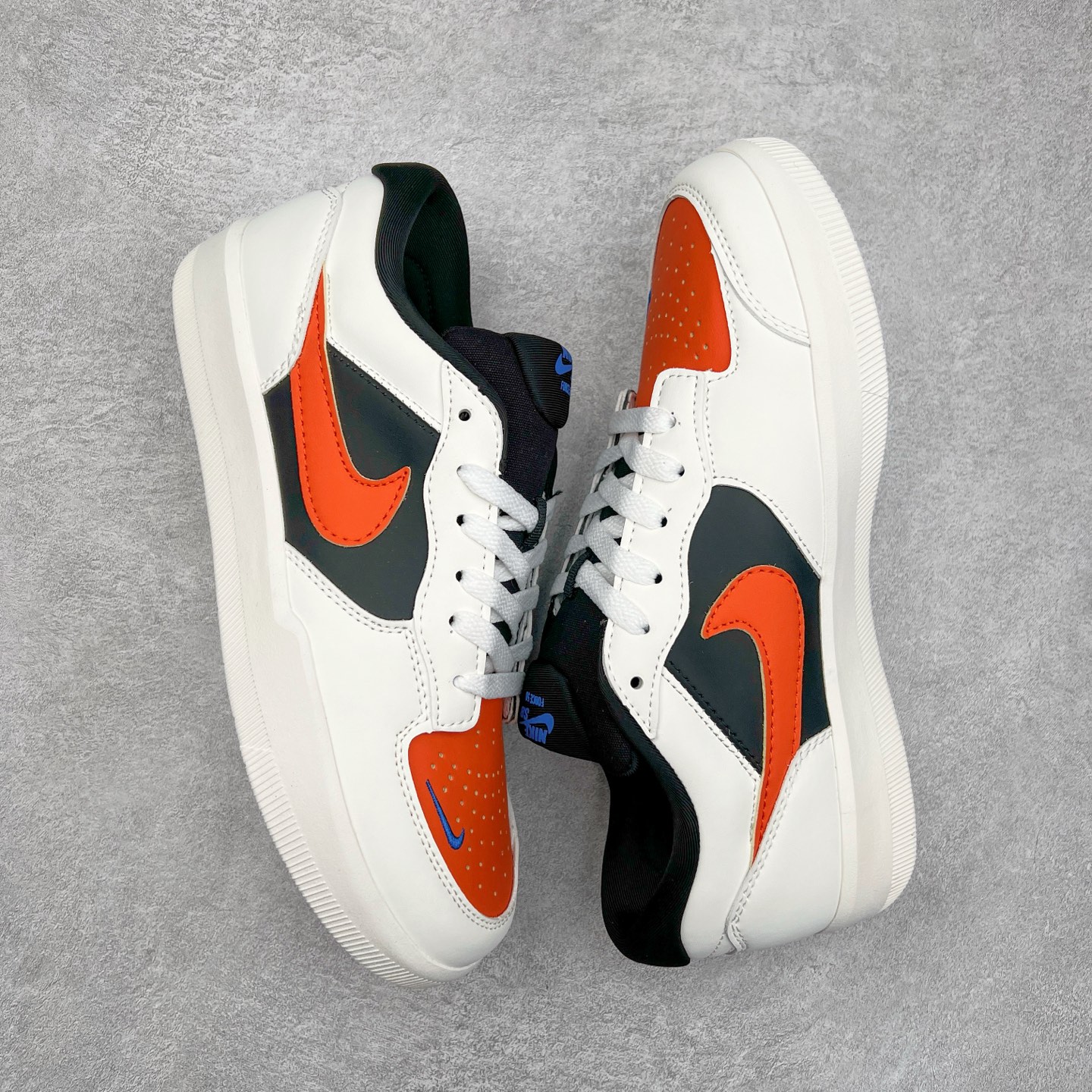 图片[3]-＃福利特价 NK SB Force 58 空军58系列低帮休闲运动滑板板鞋 鞋面由帆布和麂皮拼接 层次感丰富 搭配硫化外底 耐磨耐穿 鞋舌及中底后跟处饰有SB Logo 表明鞋款身份 采用包边设计 经久耐穿 硫化结构则有效提升灵活性 穿上这款全新推出的创意力作 助你耀动街头 尺码：36 36.5 37.5 38 38.5 39 40 40.5 41 42 42.5 43 44 45-选品中心