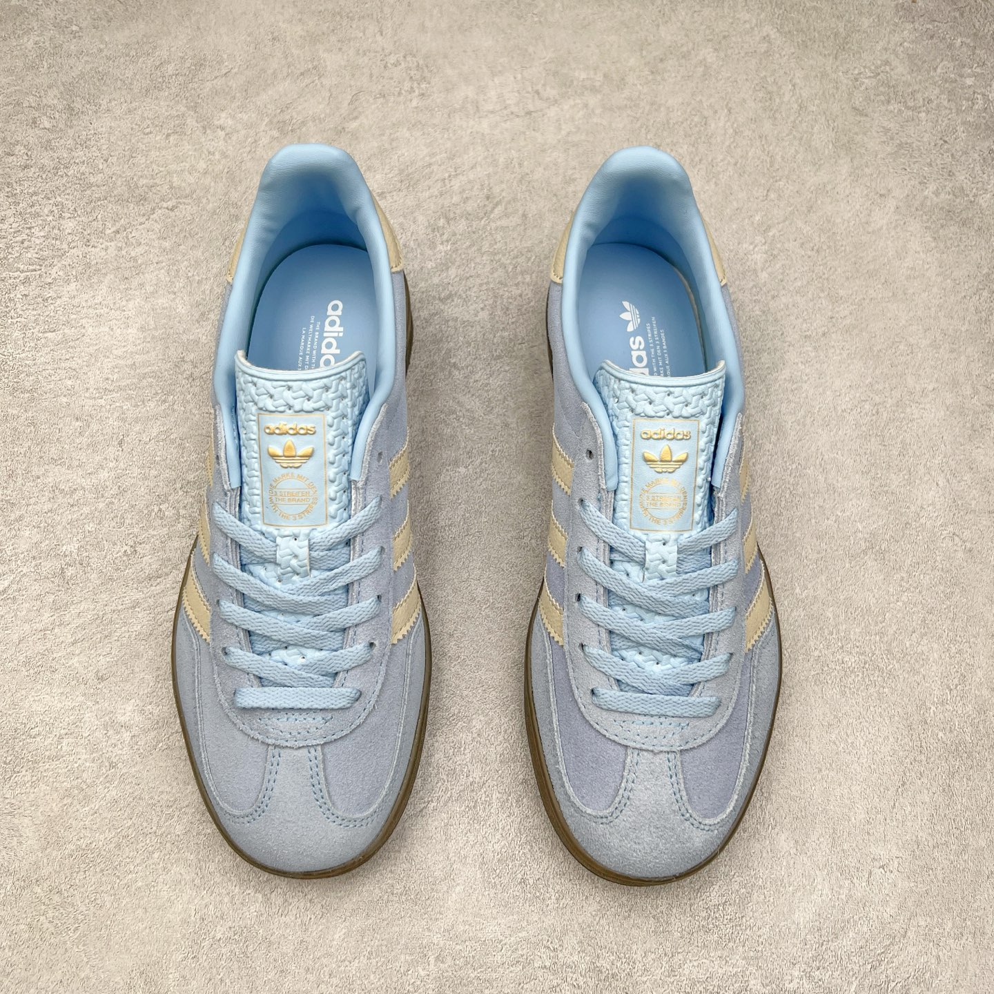 图片[2]-AD Gazelle Indoor Trainers 羚羊内训系列低帮复古百搭休闲运动德训风板鞋 JI2717 90年代经典的复刻版！自60年代以足球训练鞋面世以来,Gazelle就以其经典设计席卷全球。1991年版本的复刻,再造经典Gazelle。采用皮革打造,搭配浊色细节,让这款经典更加简约。尺码：36 36⅔ 37⅓ 38 38⅔ 39⅓ 40 40⅔ 41⅓ 42 42⅔ 43⅓ 44⅓ 44⅔ 45-选品中心