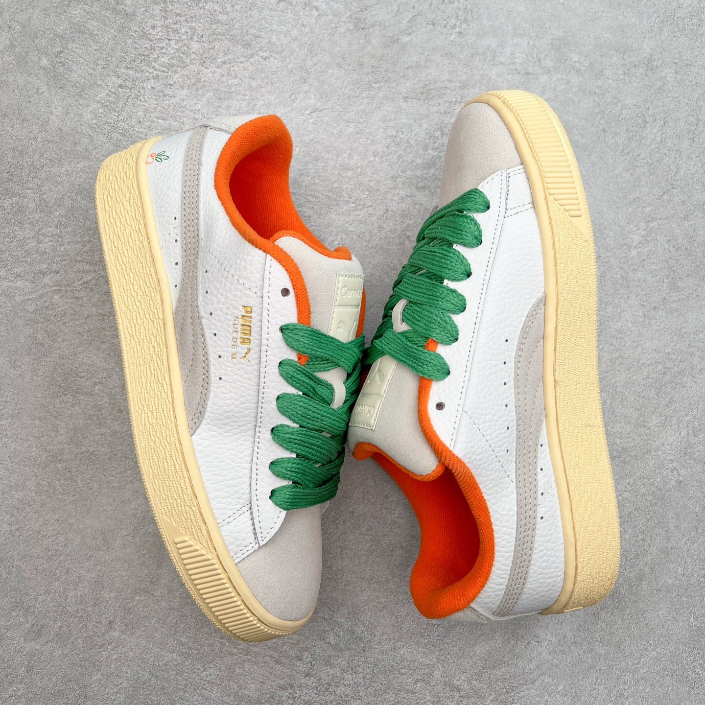 图片[3]-＃奥莱订单福利 PUMA SUEDE XL 彪马新款面包鞋男女同款复古休闲板鞋 赠送一双鞋带 鞋身通体采用细腻的麂皮材质 厚实柔软 质感出众 鞋侧保留PUMA标志性跑道图案 侧面与后跟点缀金属色PUMA LOGO 兼具辨识度与细节感 加厚鞋垫、饱满鞋舌 搭配加宽扁形鞋带 使得穿着感更加贴合与舒适 值得一提的是 本季SUEDE XL鞋款以黑色、红色及蓝色最为瞩目 经典黑的配色 在低调之余可轻松驾驭任何潮流风格造型 而高饱和度的配色 则是当之无愧的早春出街利器。货号： 395205 尺码：36 36.5 37 38 38.5 39 40 40.5 41 42 42.5 43 44 44.5 45-选品中心