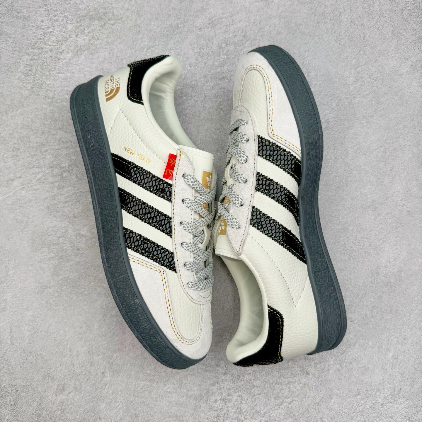 图片[3]-AD Gazelle Indoor Trainers 羚羊内训系列低帮复古百搭休闲运动德训风板鞋 CH6336 90年代经典的复刻版！自60年代以足球训练鞋面世以来,Gazelle就以其经典设计席卷全球。1991年版本的复刻,再造经典Gazelle。采用皮革打造,搭配浊色细节,让这款经典更加简约。尺码：36 36⅔ 37⅓ 38 38⅔ 39⅓ 40 40⅔ 41⅓ 42 42⅔ 43⅓ 44 44⅔ 45-选品中心