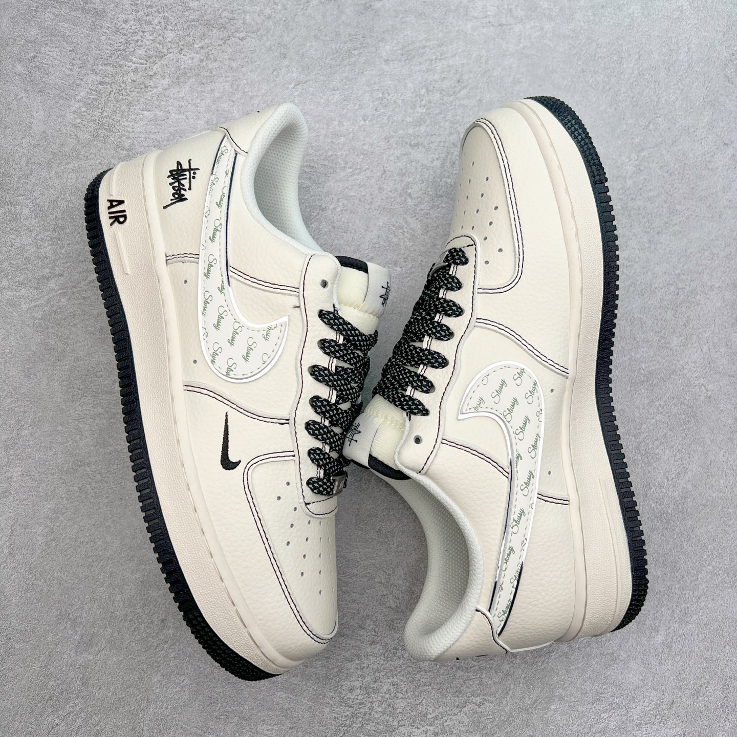 图片[3]-NK Air Force 1´07 Low 空军一号低帮百搭休闲运动板鞋 HH7518-040 柔软、弹性十足的缓震性能和出色的中底设计 横跨复古与现代的外型结合 造就出风靡全球 三十多年的Force 1 直到今天还深受青睐 实拍调校N版已经零色差零失真 百分百还原实物色彩所见即所得 不存在货不对板色差等低级问题 选购参考实物拍摄 不混卖不参货 只用心做好货严格选品 承诺混一赔十 尺码：36 36.5 37.5 38 38.5 39 40 40.5 41 42 42.5 43 44 44.5 45-选品中心