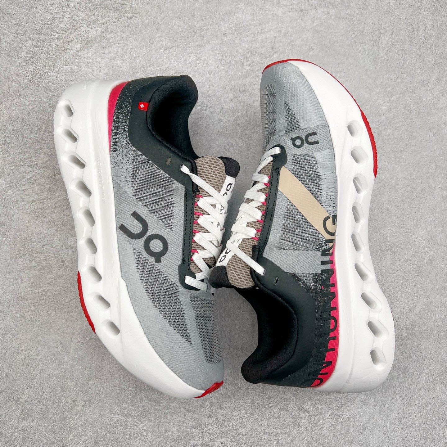 图片[3]-On Cloudsurfer Next 舒适百搭防滑耐磨低帮休闲跑步鞋 昂跑运动品牌 开创于2010年 缓震着陆、强效回弹、轻柔质感的设计构思始终是ON研制关键 与此同时基于“为全球提供革新性的跑步感受”信念 陆续推出了多款跑鞋及其以专业运动人体跑步工程学为设计关键的功能性跑步服饰设备 让跑者不费力气地畅快畅跑 尺码：36 36.5 37.5 38 38.5 39 40 40.5 41 42 42.5 43 44 44.5 45-选品中心