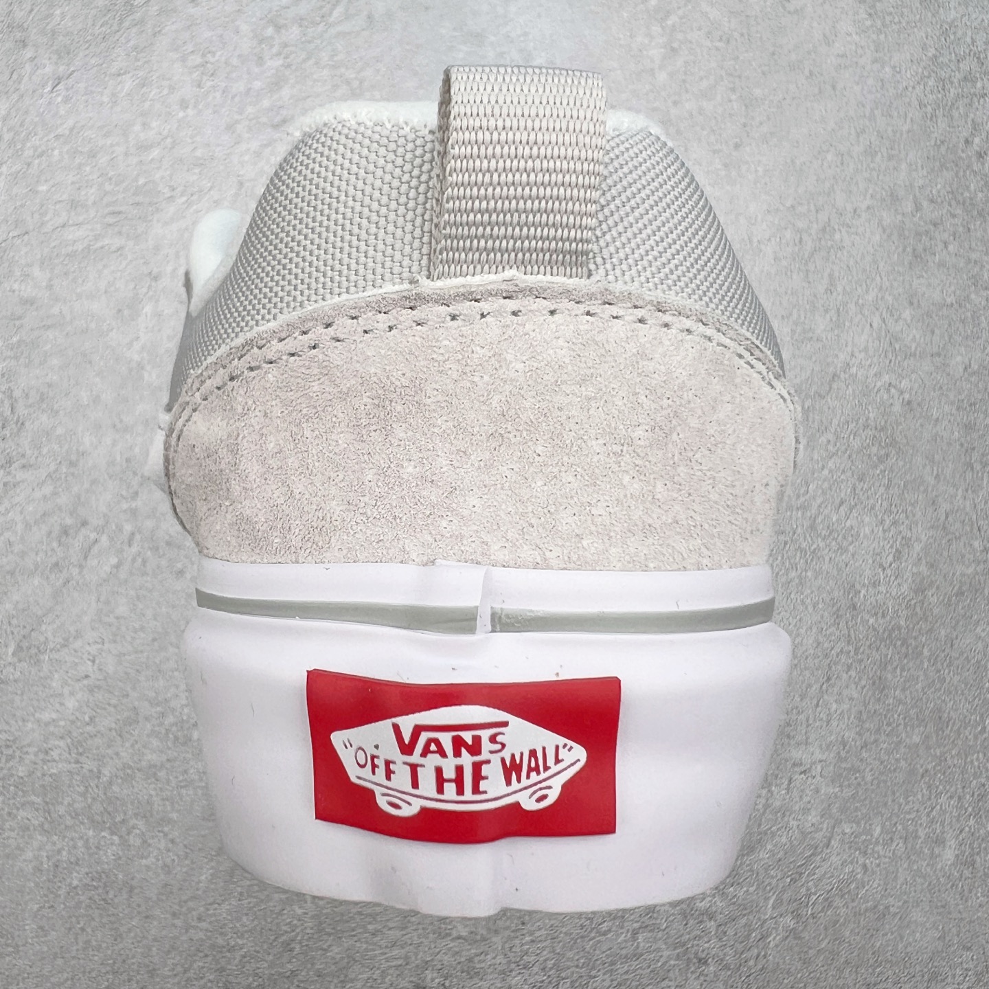 图片[8]-Vans Knu Skool 帆布银灰 肥胖版立体大Logo 加厚鞋舌 低帮复古休闲硫化面包鞋 尺码：35 36 36.5 37 38 38.5 39 40 40.5 41 42 42.5 43 44 工艺：硫化1：1（重量1：1、真标、原钢印、材质标、鞋型标、合格证）-选品中心