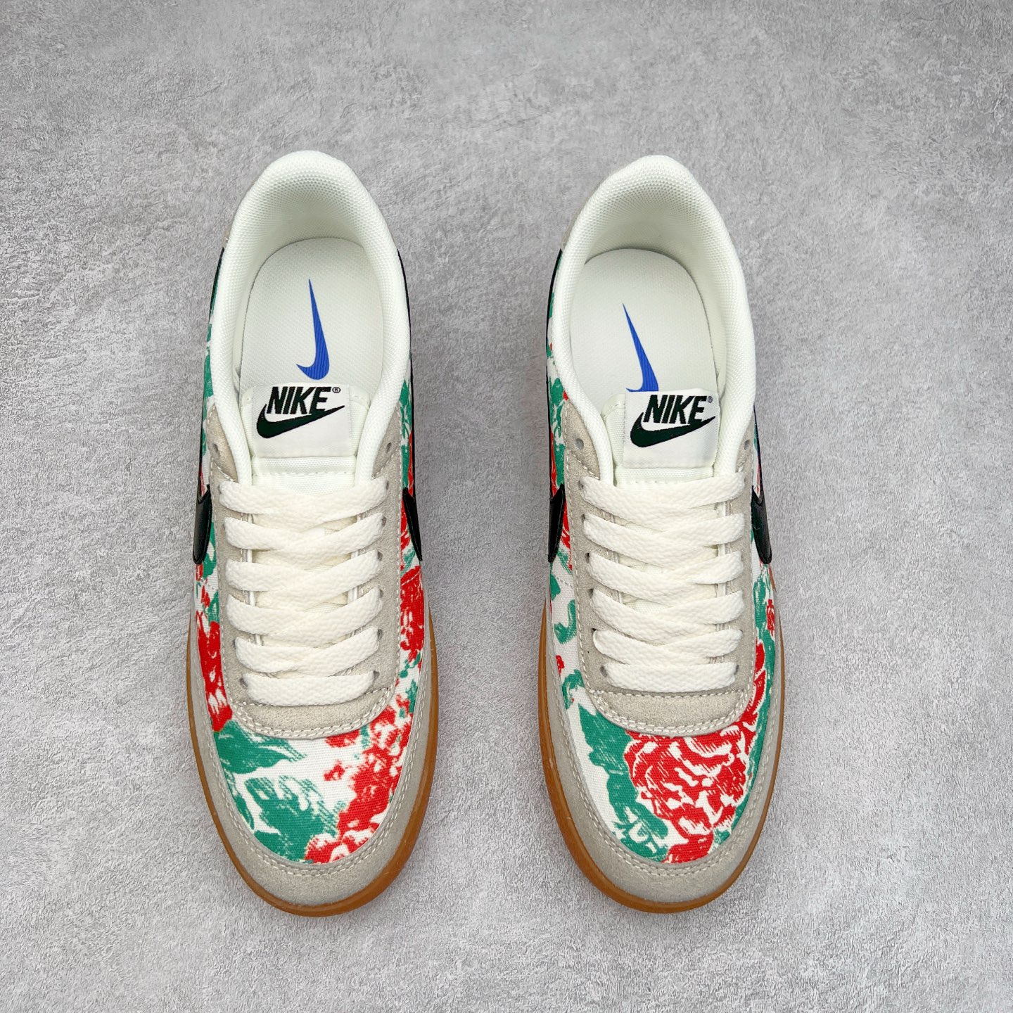 图片[2]-J.Crew x NK Killshot II Leather 联名复古板鞋 IF0672-101 采用米白色皮革制作鞋身 Swoosh 点缀其中 最后搭载棕色生胶大底 流露出满满的复古气气息 尺码：36 36.5 37.5 38 38.5 39 40 40.5 41 42 42.5 43 44 44.5 45-选品中心