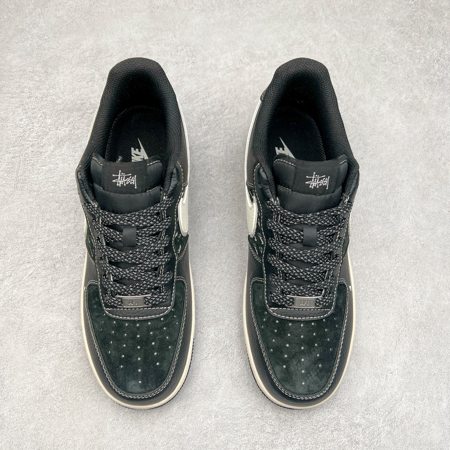 图片[2]-NK Air Force 1´07 Low 空军一号低帮百搭休闲运动板鞋 XZ6188-311 柔软、弹性十足的缓震性能和出色的中底设计 横跨复古与现代的外型结合 造就出风靡全球 三十多年的Force 1 直到今天还深受青睐 实拍调校N版已经零色差零失真 百分百还原实物色彩所见即所得 不存在货不对板色差等低级问题 选购参考实物拍摄 不混卖不参货 只用心做好货严格选品 承诺混一赔十 尺码：36 36.5 37.5 38 38.5 39 40 40.5 41 42 42.5 43 44 44.5 45-选品中心