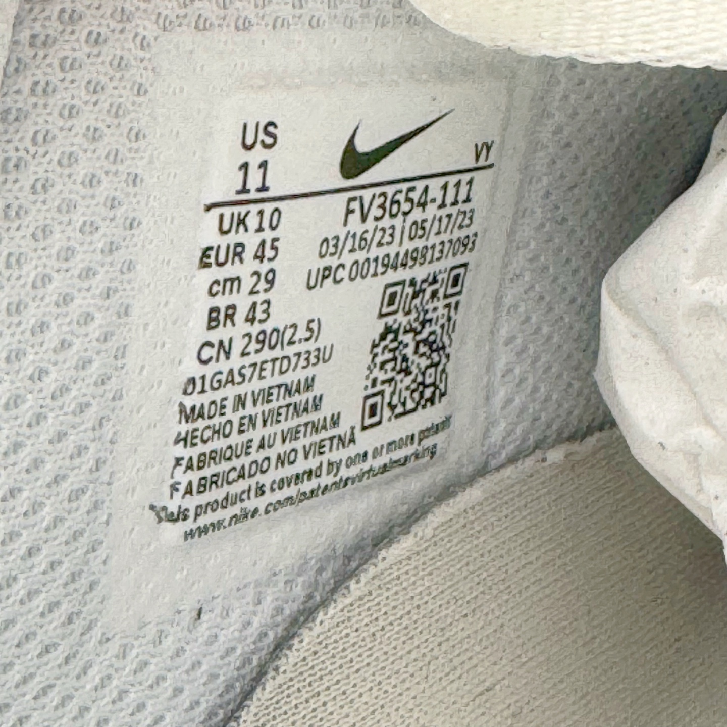 ＃福利特价‼️
NK Air Force 1 07 空军一号经典低帮板鞋 米白四钩 FV3654-111