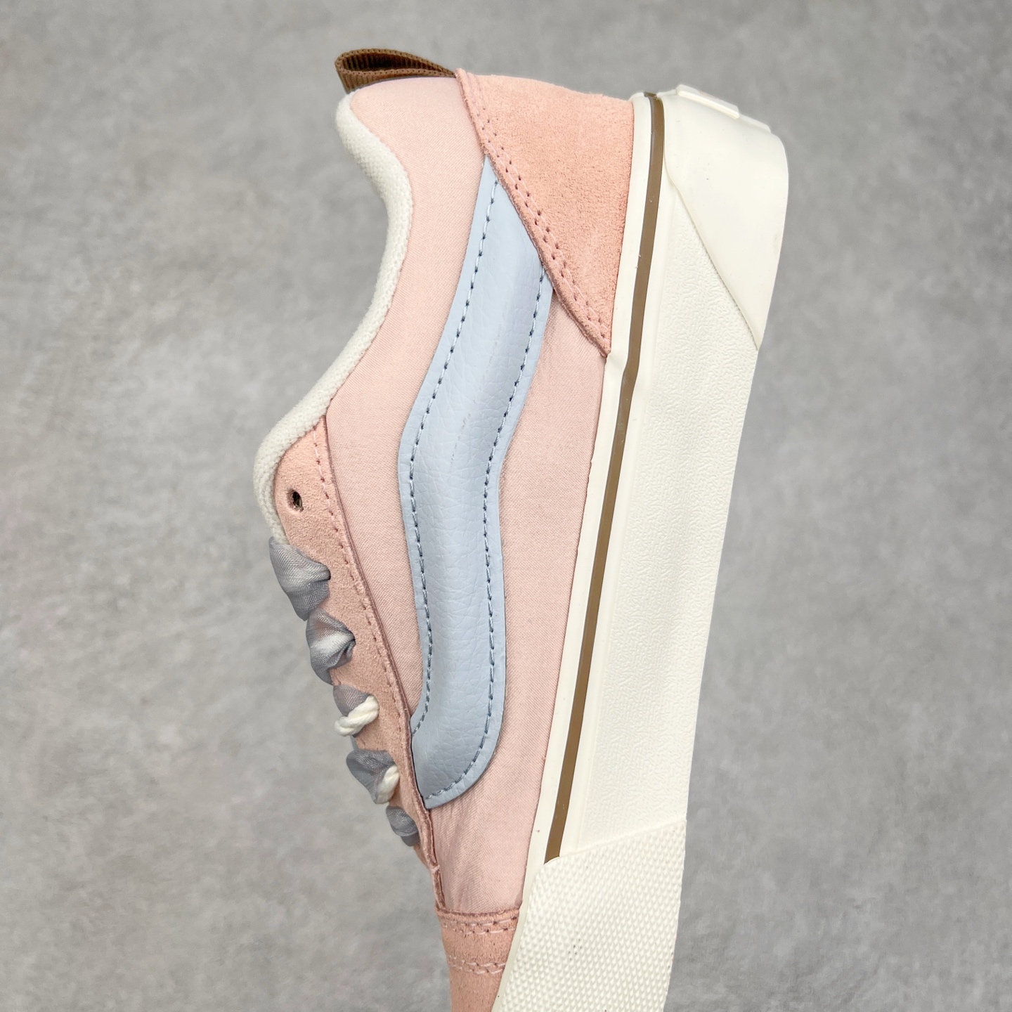 图片[7]-Vans Knu Skool 丝绸粉紫 范斯官方 复古休闲低帮面包鞋 肥胖版立体大Logo 男女同款 货号：VN000D75F94 尺码：35 36 36.5 37 38 38.5 39 40 40.5 41 42 42.5 43 44-选品中心