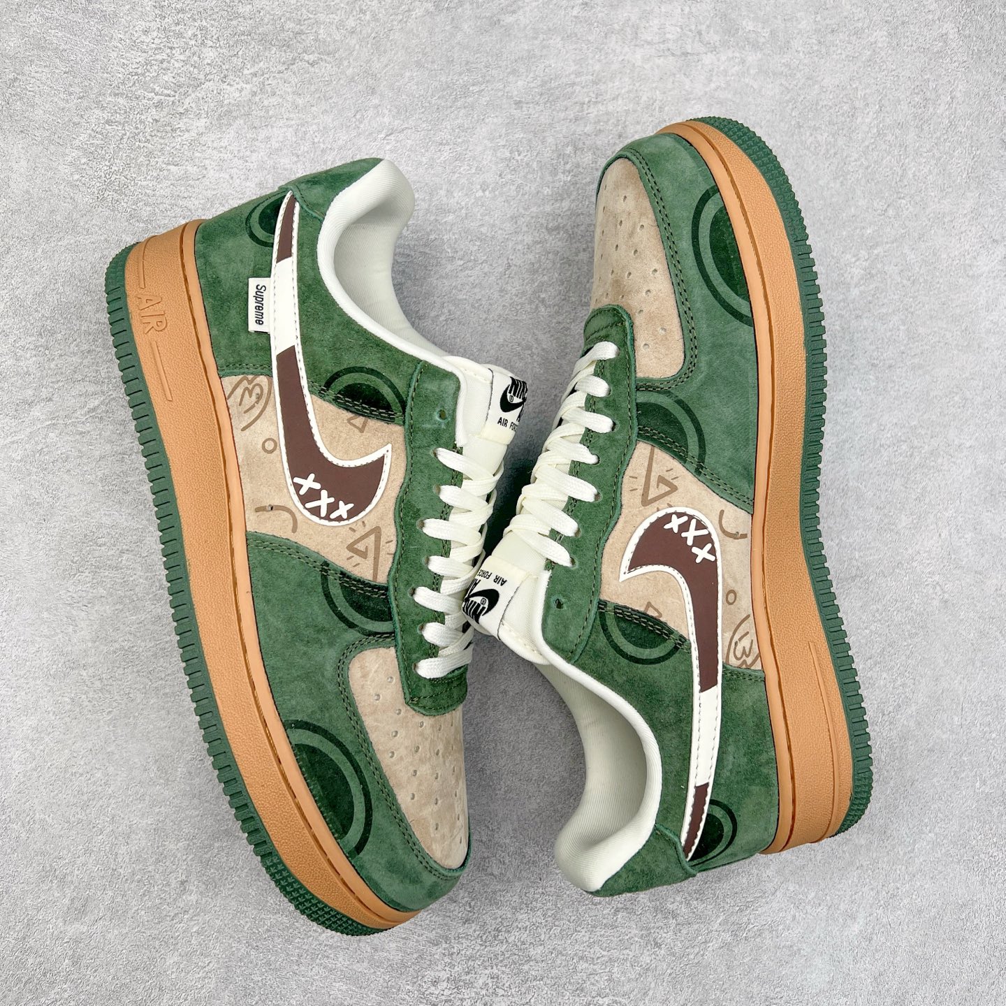 图片[3]-NK Air Force 1´07 Low 空军一号低帮百搭休闲运动板鞋 DF0188-024 柔软、弹性十足的缓震性能和出色的中底设计 横跨复古与现代的外型结合 造就出风靡全球 三十多年的Force 1 直到今天还深受青睐 实拍调校N版已经零色差零失真 百分百还原实物色彩所见即所得 不存在货不对板色差等低级问题 选购参考实物拍摄 不混卖不参货 只用心做好货严格选品 承诺混一赔十 尺码：36 36.5 37.5 38 38.5 39 40 40.5 41 42 42.5 43 44 44.5 45-选品中心