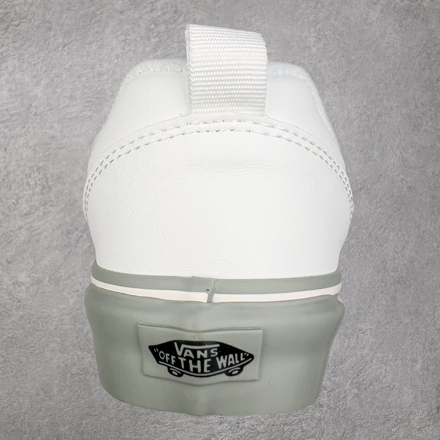 图片[8]-Vans Knu Skool 白米皮面 复古休闲防滑减震低帮面包鞋 颜色：vans 面包白皮浅绿底 货号：VN0009QCBUH 尺码：35 36 36.5 37 38 38.5 39 40 40.5 41 42 42.5 43 44-选品中心