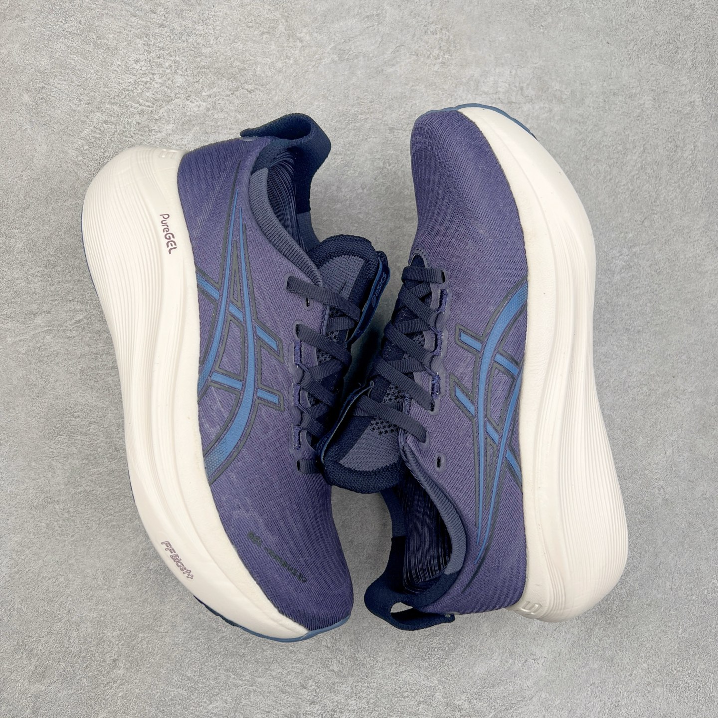 图片[3]-Asics GEL-Nimbus 27 亚瑟士缓震跑鞋 近年复古风潮的势头很旺 ASICS一直坚信保持身体的健康与活力是打造健康快乐的生活方式的最佳途径 ASICS为复古鞋型注入新设计 为玩家的街头穿搭提供了更多可能 GEL-NIMBUSTM9运动鞋最初是为中立和仰卧跑步者设计的长距离训练器 采用原始材料和关键细节重新设计 其Y2K时代的工业外观也被大胆的对比和色块所抵消 尺码：36 36.5 37.5 38 38.5 39 40 40.5 41.5 42 42.5 43.5 44 44.5 45-选品中心