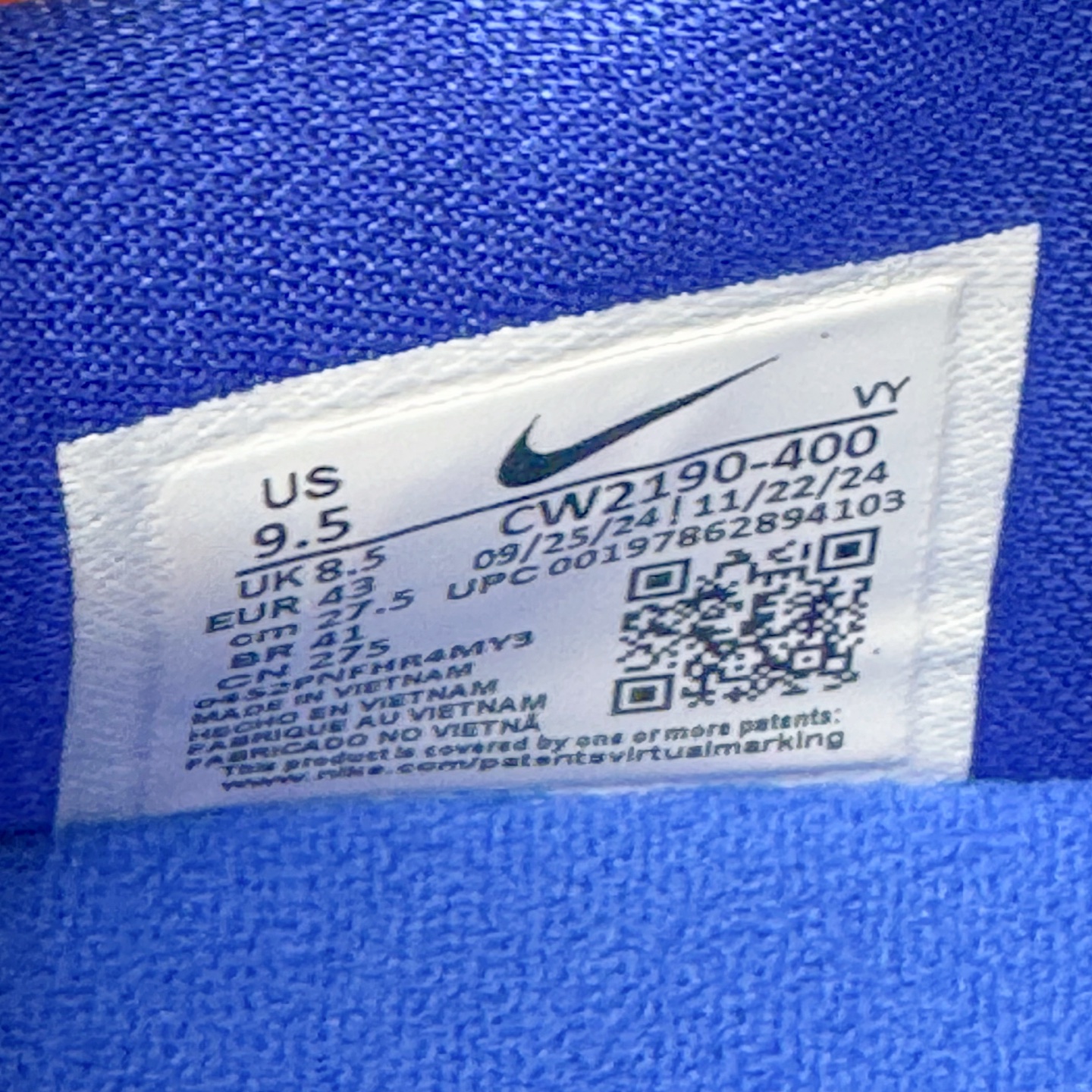 图片[12]-＃GX纯原 NK Zoom Kobe 6 Protro 科比六代 蓝白 CW2190-400 完美复刻公司货 前掌超大Zoom Turbo气垫 后掌EVA缓震 真正的原汁原味 还原ZP脚感 全身鞋材卡料色独家定制 唯一正确喷漆工艺Swoosh 正确凹凸蛇鳞工艺 正确鞋面渐变效果 内全置真动飞态线 独立原厂模具 最大尺码达到48.5码 首批不拼图大几率过验 亲测已过 支持各种高强度实战 无需担心 上脚价 补货周期极长 脚宽建议买大半码 科比系列前掌偏窄 不影响二次销售 支持七天无理由退换 尺码：40 40.5 41 42 42.5 43 44 44.5 45 45.5 46 47.5 48.5 49.6 50.5-选品中心