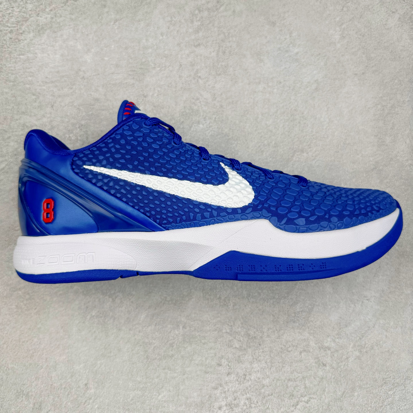 ＃GX纯原 NK Zoom Kobe 6 Protro 科比六代 蓝白 CW2190-400 完美复刻公司货 前掌超大Zoom Turbo气垫 后掌EVA缓震 真正的原汁原味 还原ZP脚感 全身鞋材卡料色独家定制 唯一正确喷漆工艺Swoosh 正确凹凸蛇鳞工艺 正确鞋面渐变效果 内全置真动飞态线 独立原厂模具 最大尺码达到48.5码 首批不拼图大几率过验 亲测已过 支持各种高强度实战 无需担心 上脚价 补货周期极长 脚宽建议买大半码 科比系列前掌偏窄 不影响二次销售 支持七天无理由退换 尺码：40 40.5 41 42 42.5 43 44 44.5 45 45.5 46 47.5 48.5 49.6 50.5-选品中心