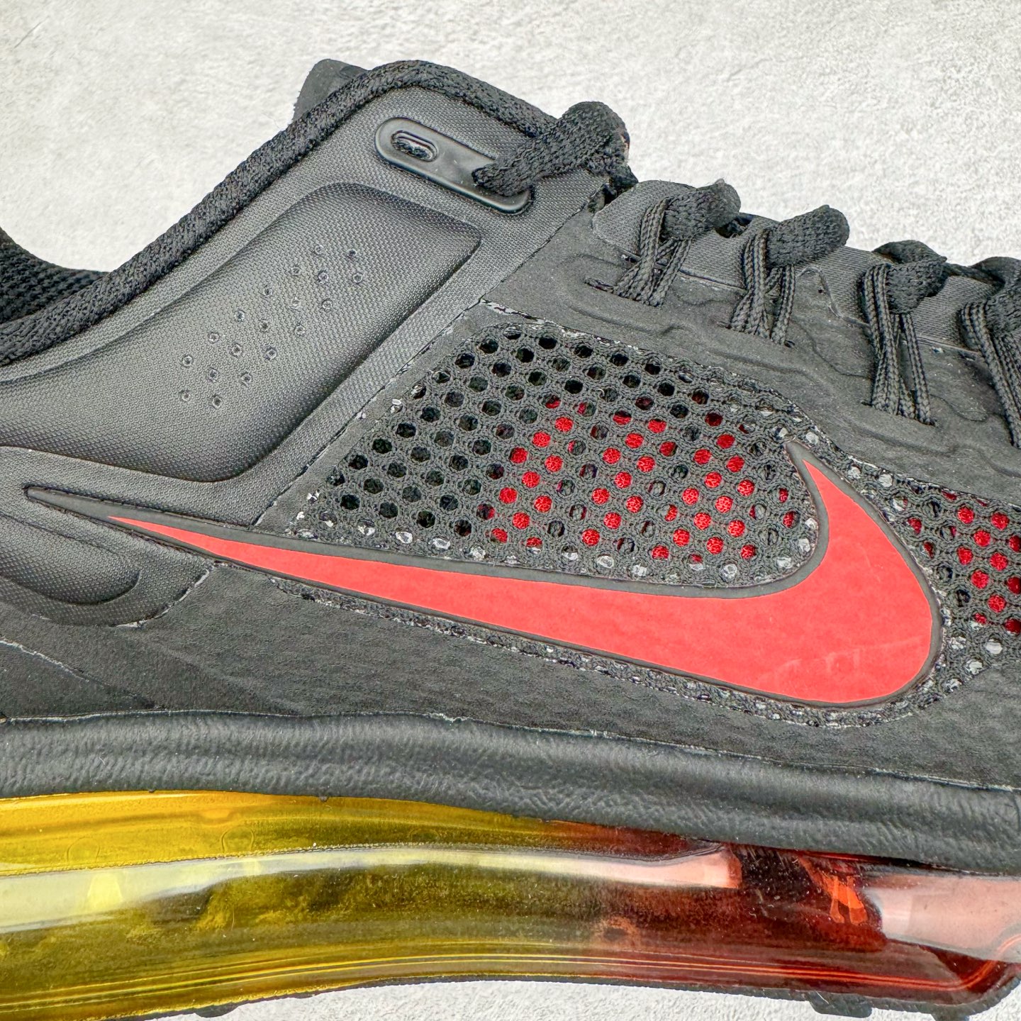 图片[13]-＃纯原 NK Air Max 2013 经典舒适时尚耐磨透气低帮气垫跑步鞋 HF3660-002 携时尚设计闪亮回归 出众有型 采用网眼布细节和运动风无缝覆面 助你保持清爽感受 塑就焕新造型 经典 Flywire 设计搭配经典全掌型 Max Air 缓震配置 缔造出众舒适感和支撑效果实拍调校N版已经零色差零失真 百分百还原实物色彩所见即所得 不存在货不对板色差等低级问题 选购参考实物拍摄 不混卖不参货 只用心做好货严格选品 承诺混一赔十 尺码：35.5 36 36.5 37.5 38 38.5 39 40 40.5 41 42 42.5 43 44 44.5 45 46 46.5-选品中心