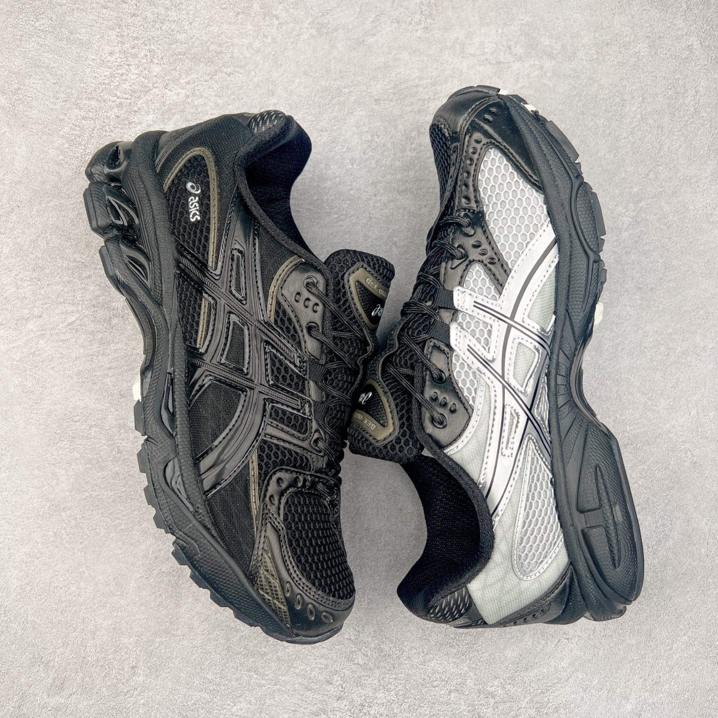 图片[3]-ASICS Gel-Nimbus 10.1 亚瑟士雨云10.1代系列轻量缓震休闲运动跑步鞋 近年来，运动鞋市场迎来了一个新的设计潮流：通过融合艺术与技术，赋予运动鞋更多的时尚元素和创新设计。作为市场中的领导者之一，ASICS（亚瑟士）一向以其技术创新和卓越的鞋款设计著称。而另一个前卫的实验鞋类品牌EMPTY BEHAVIOR，以其非凡的创意和探索，尤其对未来主义和非传统材料的热情撞击，从业界中脱颖而出。两者的合作，以推出特别版的GEL-NIMBUS™ 10.1鞋款——主题为“EVEN MY SHOE IS ART”为标志，为运动鞋设计涉入一个全新的高度。尺码：36 37 37.5 38 39 39.5 40.5 41.5 42 42.5 43.5 44 44.5 45-选品中心