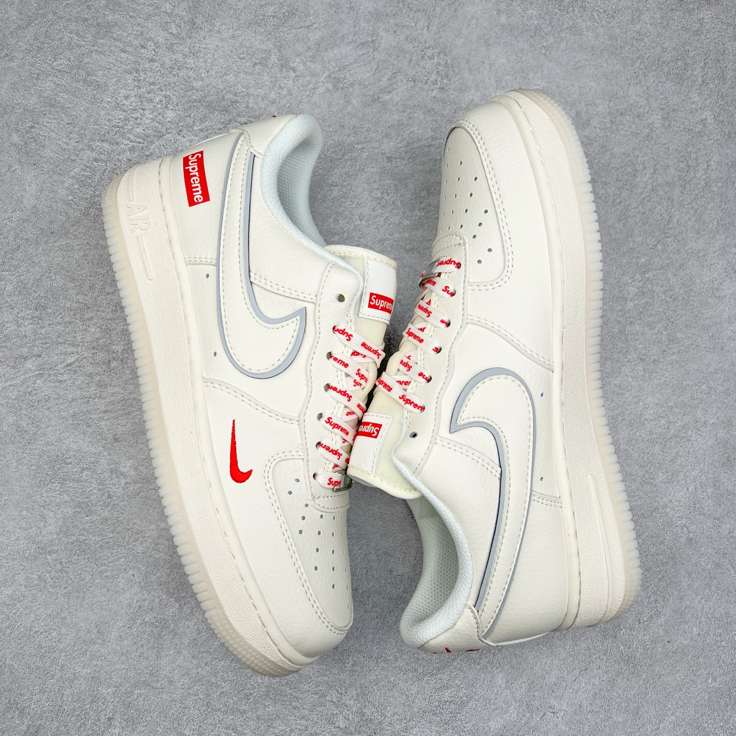 图片[3]-NK Air Force 1´07 Low 空军一号低帮百搭休闲运动板鞋 XZ6188-715 柔软、弹性十足的缓震性能和出色的中底设计 横跨复古与现代的外型结合 造就出风靡全球 三十多年的Force 1 直到今天还深受青睐 实拍调校N版已经零色差零失真 百分百还原实物色彩所见即所得 不存在货不对板色差等低级问题 选购参考实物拍摄 不混卖不参货 只用心做好货严格选品 承诺混一赔十 尺码：36 36.5 37.5 38 38.5 39 40 40.5 41 42 42.5 43 44 44.5 45-选品中心