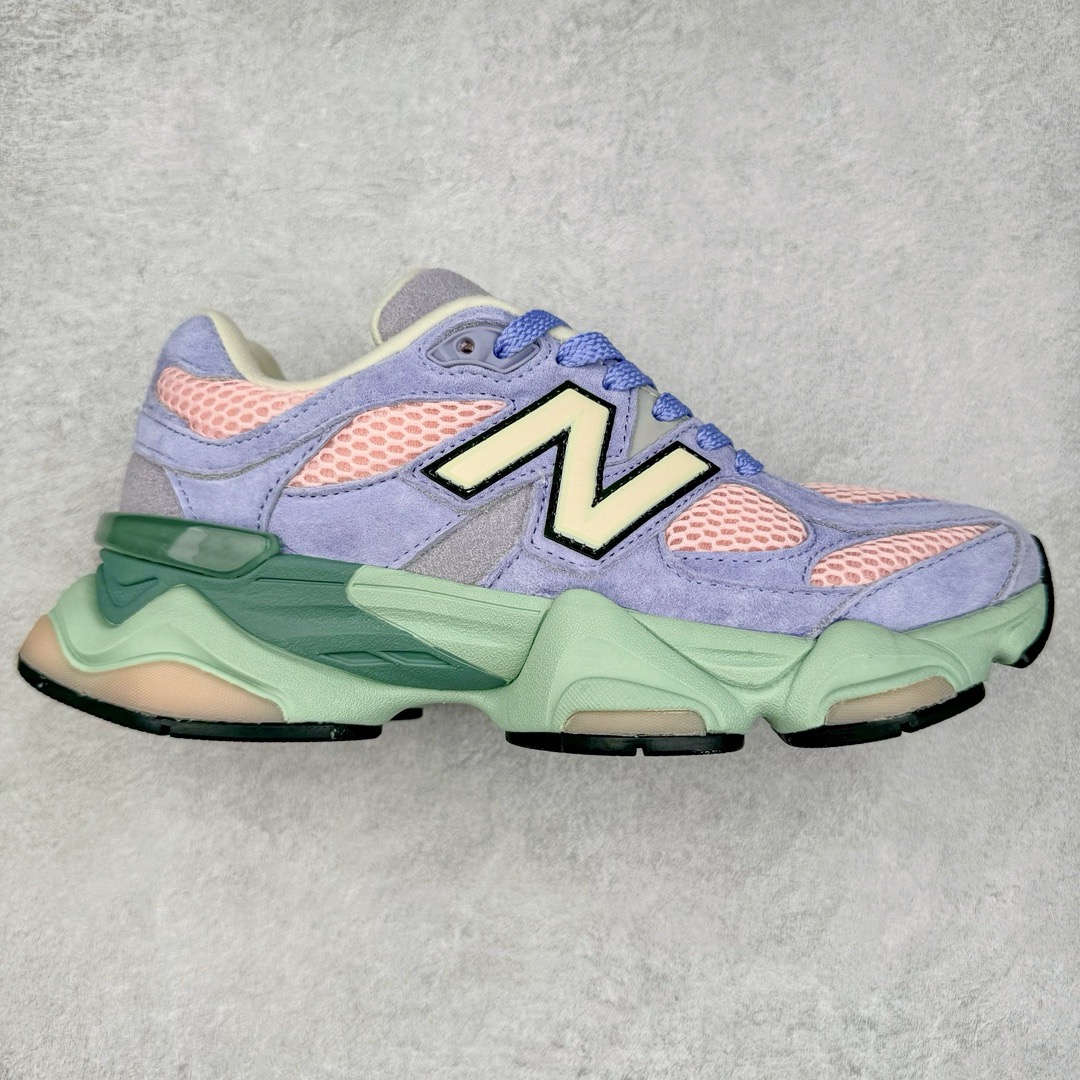图片[9]-＃纯原特价福利 New Balance NB9060系列 新百伦绒面革网布经典百搭防滑耐磨透气低帮生活休闲鞋 全套原楦原纸板原厂数据开发 进口三明治网面 原装进口翻毛皮料正确绒感卡色 正确中底拉帮中底网布细节 原厂标裁 带紫光防伪 定制后跟透明水晶模块 冲裁组合 大底贴合程度胶水上色把控完美 整洁度挑战全网艺术家 多道序QC把关品质完善 匠心打造 耗时两个月开发完成 工艺极其复杂难度可想而知 新开独立私模大底 全网唯一正确六层组合大底 高端零售专供产物 尺码：36 37 37.5 38 38.5 39 40 40.5 41 42 42.5 43 44 45 46.5-选品中心