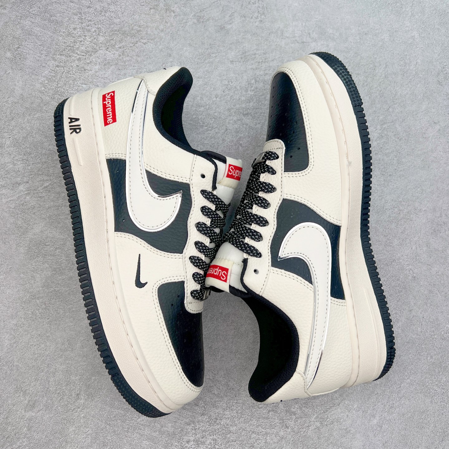 图片[3]-NK Air Force 1´07 Low 空军一号低帮百搭休闲运动板鞋 HH7518-056 柔软、弹性十足的缓震性能和出色的中底设计 横跨复古与现代的外型结合 造就出风靡全球 三十多年的Force 1 直到今天还深受青睐 实拍调校N版已经零色差零失真 百分百还原实物色彩所见即所得 不存在货不对板色差等低级问题 选购参考实物拍摄 不混卖不参货 只用心做好货严格选品 承诺混一赔十 尺码：36 36.5 37.5 38 38.5 39 40 40.5 41 42 42.5 43 44 44.5 45-选品中心