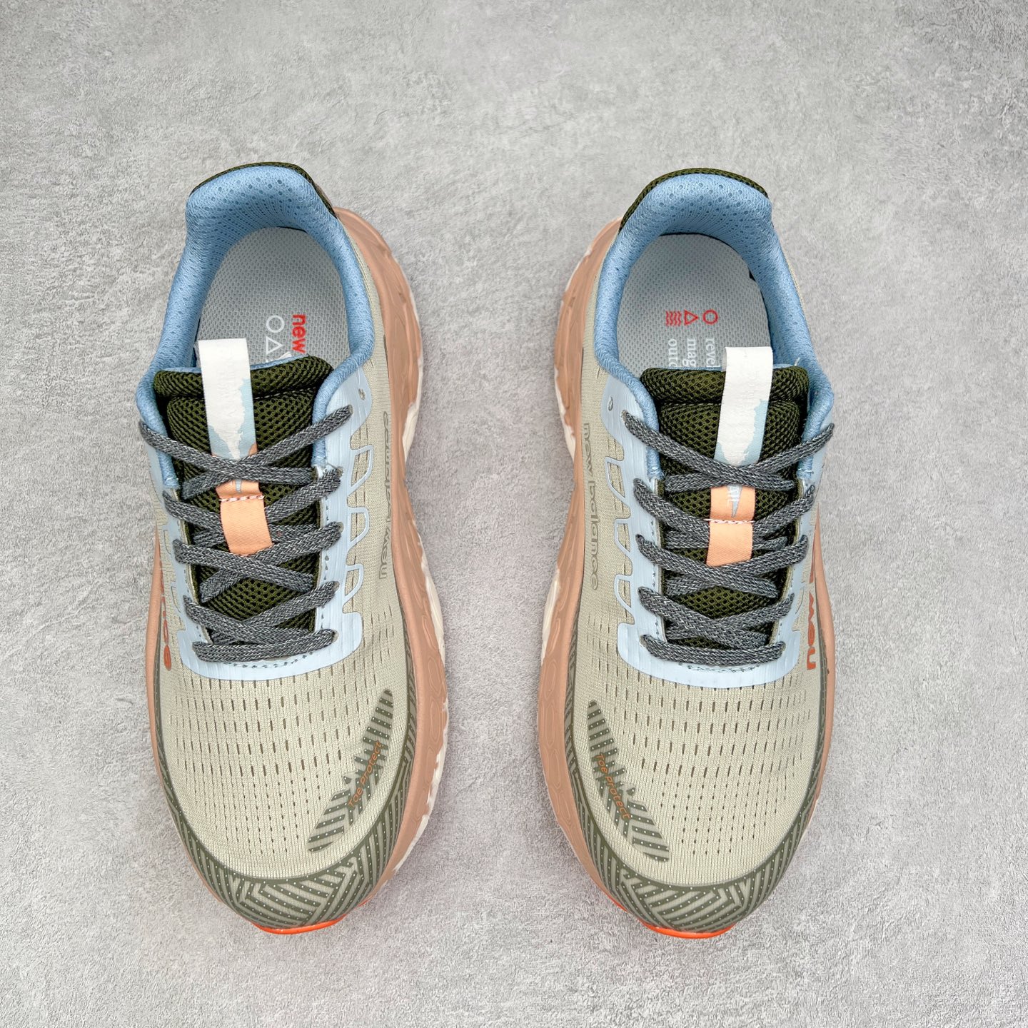 图片[2]-New Balance Fresh Foam X Trail More v3 新百伦NB莫尔V3系列低帮轻量化厚底户外越野休闲运动慢跑鞋 MTMORNGR 无论是越野训练跑还是享受自然美景 New Balance Fresh Foam X Trail More v3 都能确保双脚凉爽舒适 获得缓震支撑 这款越野跑鞋採用透气的合成/网眼鞋面 加上双层 Fresh Foam X 中底实现绝佳舒适著感 搭载鞋头防护科技与 All Terrain 系列最厚鞋底 可防止碎石跑入鞋内 让你尽情探索不受限 尺码：36 37 37.5 38 38.5 39.5 40 40.5 41.5 42 42.5 43 44 44.5 45-选品中心