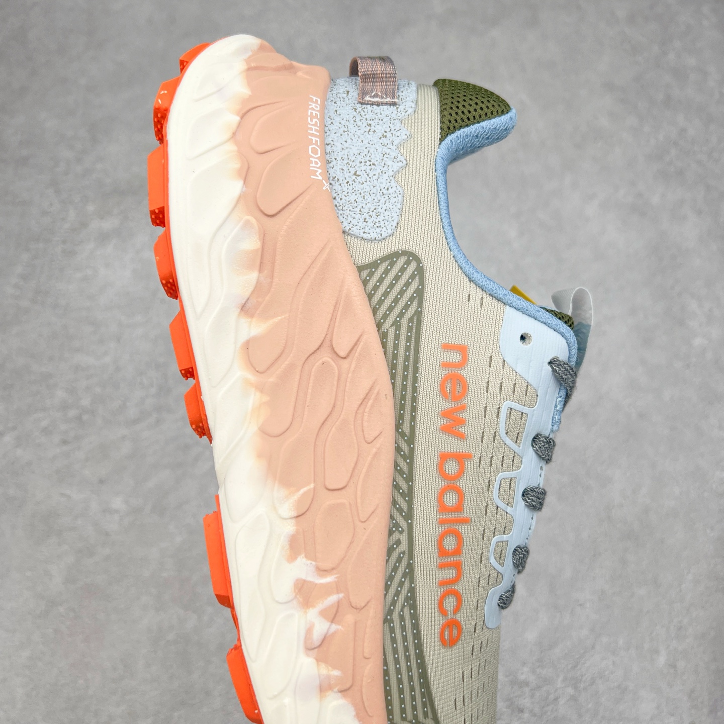 图片[6]-New Balance Fresh Foam X Trail More v3 新百伦NB莫尔V3系列低帮轻量化厚底户外越野休闲运动慢跑鞋 MTMORNGR 无论是越野训练跑还是享受自然美景 New Balance Fresh Foam X Trail More v3 都能确保双脚凉爽舒适 获得缓震支撑 这款越野跑鞋採用透气的合成/网眼鞋面 加上双层 Fresh Foam X 中底实现绝佳舒适著感 搭载鞋头防护科技与 All Terrain 系列最厚鞋底 可防止碎石跑入鞋内 让你尽情探索不受限 尺码：36 37 37.5 38 38.5 39.5 40 40.5 41.5 42 42.5 43 44 44.5 45-选品中心