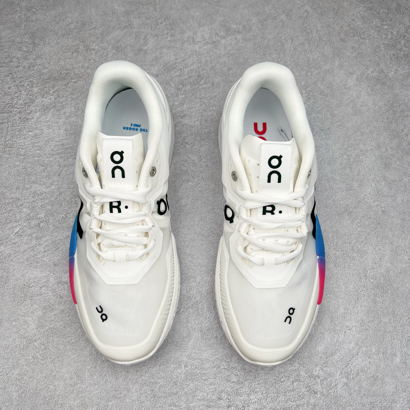 图片[2]-On THE ROGER Pro 2 昂跑舒适简约防滑耐磨低帮网球鞋 此运动品牌 开创于2010年 缓震着陆、强效回弹、轻柔质感的设计构思始终是ON研制关键 与此同时基于“为全球提供革新性的跑步感受”信念 陆续推出了多款跑鞋及其以专业运动人体跑步工程学为设计关键的功能性跑步服饰设备 让跑者不费力气地畅快畅跑 尺码：36 36.5 37.5 38 38.5 39 40 40.5 41 42 42.5 43 44 44.5 45-选品中心