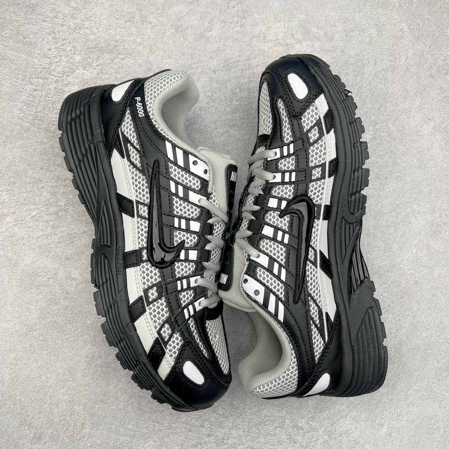 图片[3]-NK P-6000 系列低帮复古老爹风休闲运动舒适慢跑鞋 融合 Pegasus 过往运动鞋设计 助力 21 世纪早期跑步运动跃升时尚新高度 采用透气网眼布、运动风格线条和耐穿覆面 兼具吸睛外观和舒适感受 中底泡绵以田径赛道为灵感 打造厚实设计 缔造出众缓震性能 尺码：36 36.5 37.5 38 38.5 39 40 40.5 41 42 42.5 43 44 44.5 45-选品中心