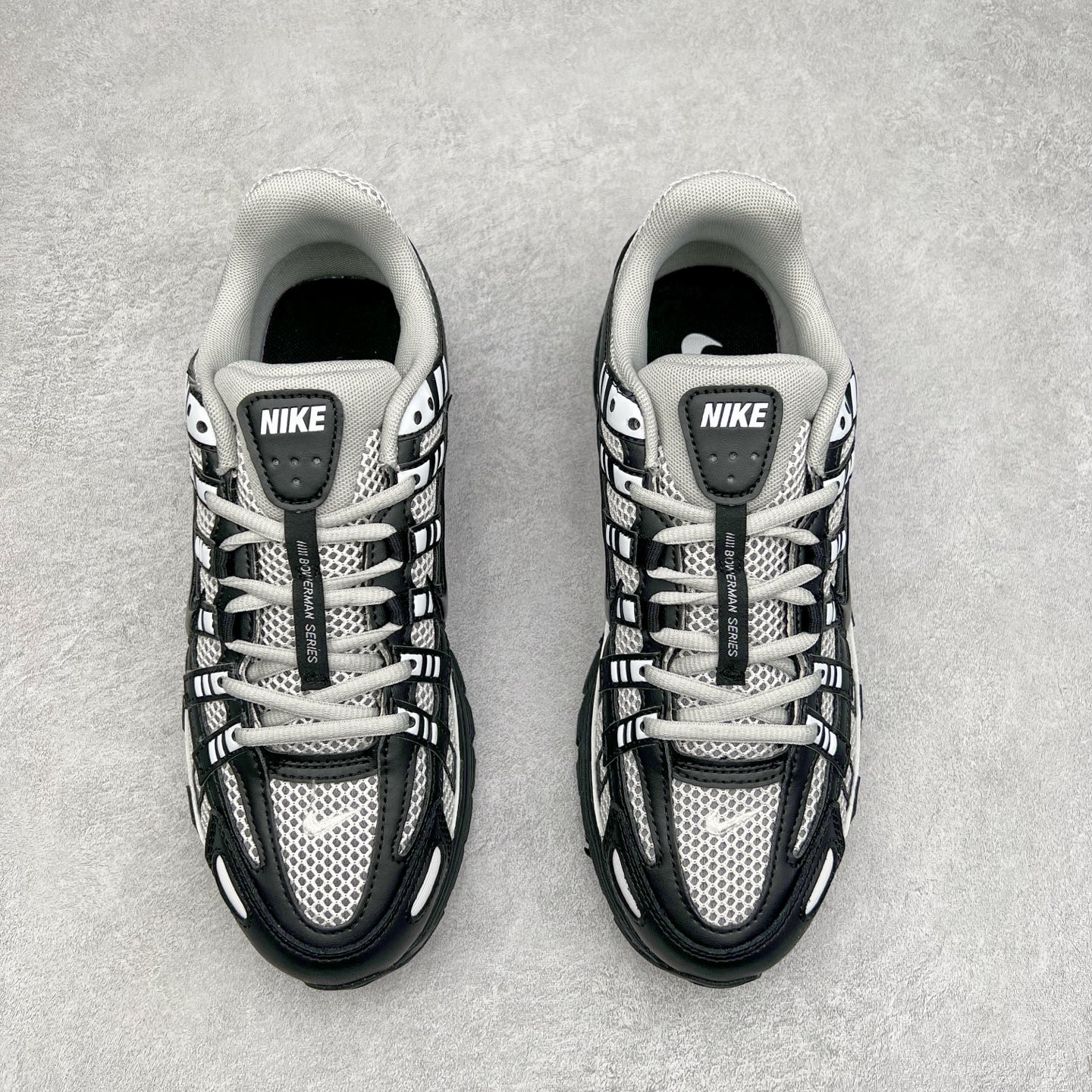 图片[2]-NK P-6000 系列低帮复古老爹风休闲运动舒适慢跑鞋 融合 Pegasus 过往运动鞋设计 助力 21 世纪早期跑步运动跃升时尚新高度 采用透气网眼布、运动风格线条和耐穿覆面 兼具吸睛外观和舒适感受 中底泡绵以田径赛道为灵感 打造厚实设计 缔造出众缓震性能 尺码：36 36.5 37.5 38 38.5 39 40 40.5 41 42 42.5 43 44 44.5 45-选品中心