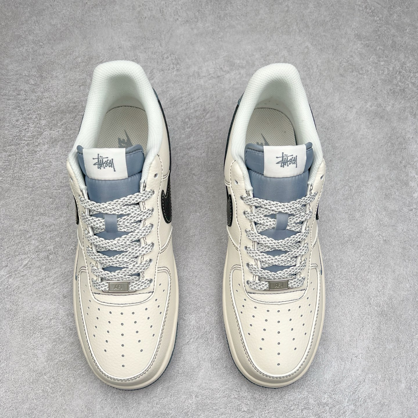 图片[2]-NK Air Force 1´07 Low 空军一号低帮百搭休闲运动板鞋 XZ6188-761 柔软、弹性十足的缓震性能和出色的中底设计 横跨复古与现代的外型结合 造就出风靡全球 三十多年的Force 1 直到今天还深受青睐 实拍调校N版已经零色差零失真 百分百还原实物色彩所见即所得 不存在货不对板色差等低级问题 选购参考实物拍摄 不混卖不参货 只用心做好货严格选品 承诺混一赔十 尺码：36 36.5 37.5 38 38.5 39 40 40.5 41 42 42.5 43 44 44.5 45-选品中心