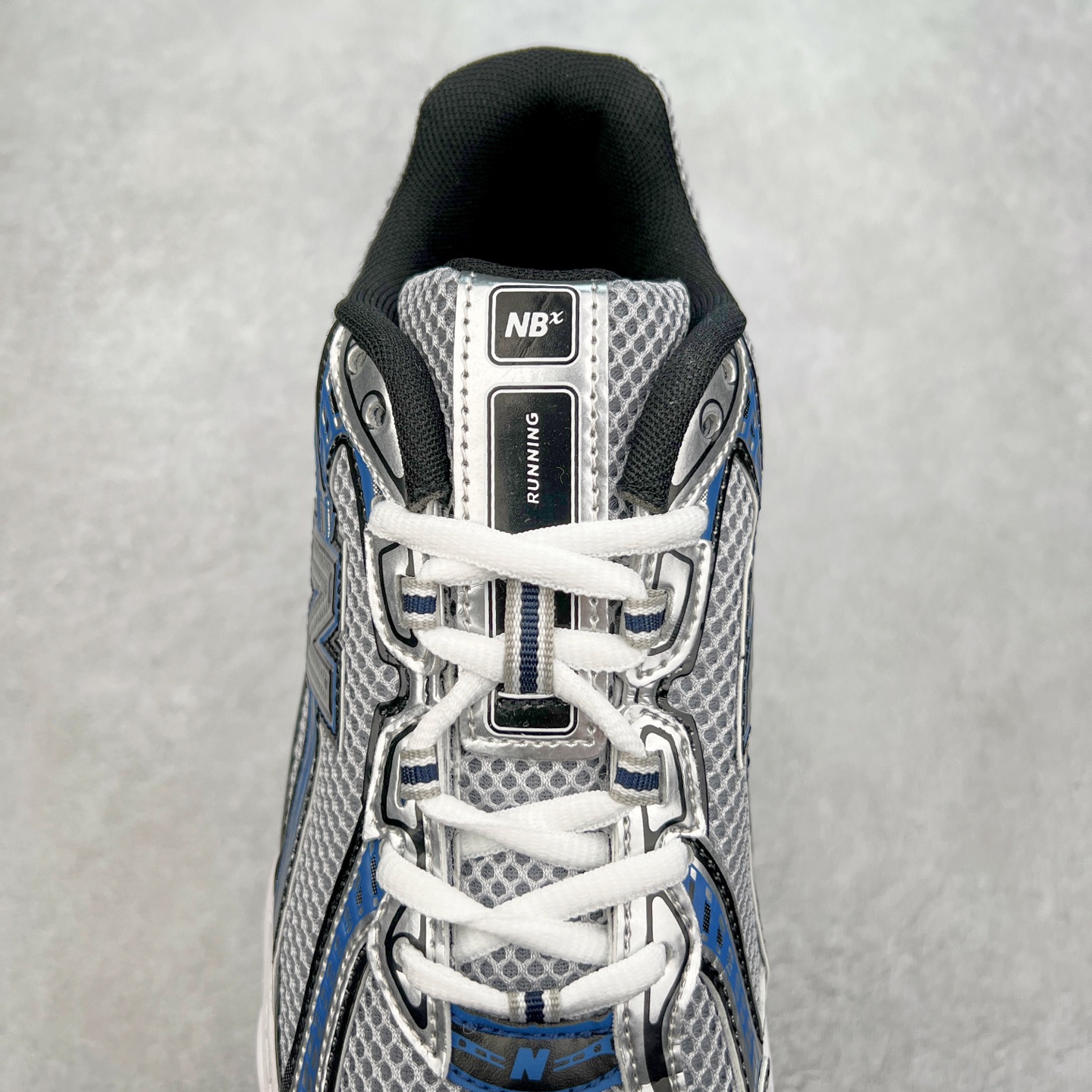 图片[5]-New Balance MR740 NB新百伦系列复古老爹风休闲运动慢跑鞋 采用轻质牛剖革拼接透气网眼衬垫织物鞋面材质 T-Beam大底提供足步弓支撑 保持步态稳定#后跟搭载外露缓震胶 鞋身整体以各种深浅不一的灰色覆盖 鞋头以淡蓝色调装饰，网眼衬垫通过不规律的色块实现做旧的美感 泛黄的鞋底更是进一步增添了复古气息 尺码：36 37 37.5 38 38.5 39.5 40 40.5 41.5 42 42.5 43 44 44.5 45-选品中心