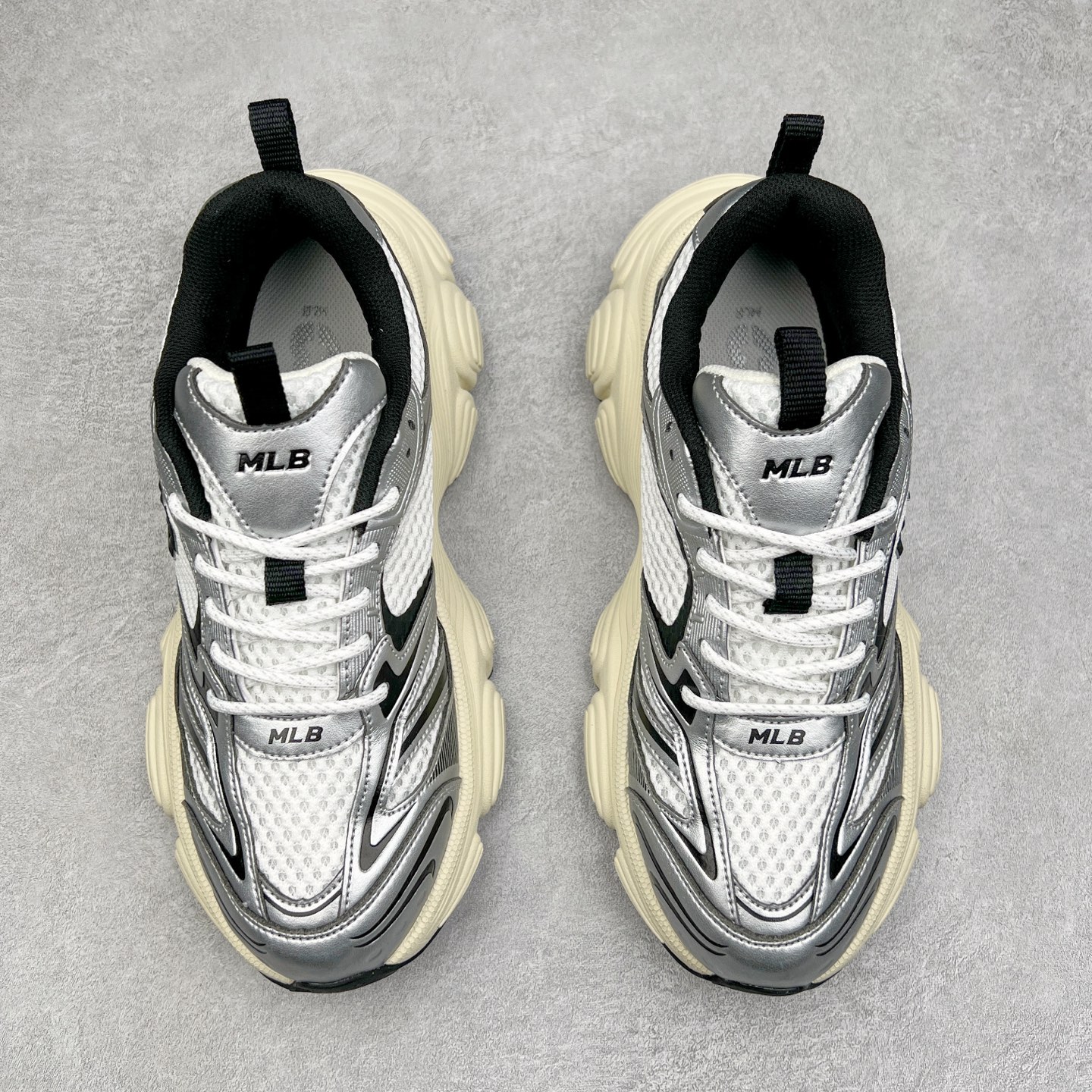 图片[2]-MLB WINNER CHUNKY 纽约洋基队合成革潮流时尚舒适休闲运动风厚底增高 防滑耐磨 低帮 老爹鞋 男女同款 黑色 实拍调校N版已经零色差零失真 百分百还原实物色彩所见即所得 不存在货不对板色差等低级问题 选购参考实物拍摄 不混卖不参货 只用心做好货严格选品 承诺混一赔十 尺码：36 36.5 37.5 38 38.5 39 40 40.5 41 42 42.5 43 44 44.5 45-选品中心