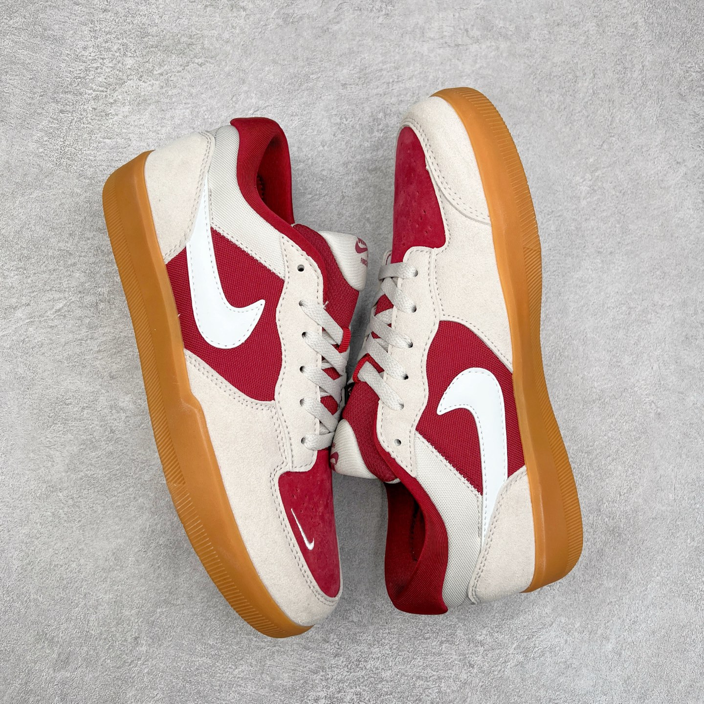 图片[3]-＃福利特价 NK SB Force 58 空军58系列低帮休闲运动滑板板鞋 DV5477-601 鞋面由帆布和麂皮拼接 层次感丰富 搭配硫化外底 耐磨耐穿 鞋舌及中底后跟处饰有SB Logo 表明鞋款身份 采用包边设计 经久耐穿 硫化结构则有效提升灵活性 穿上这款全新推出的创意力作 助你耀动街头 尺码：36 36.5 37.5 38 38.5 39 40 40.5 41 42 42.5 43 44 45-选品中心