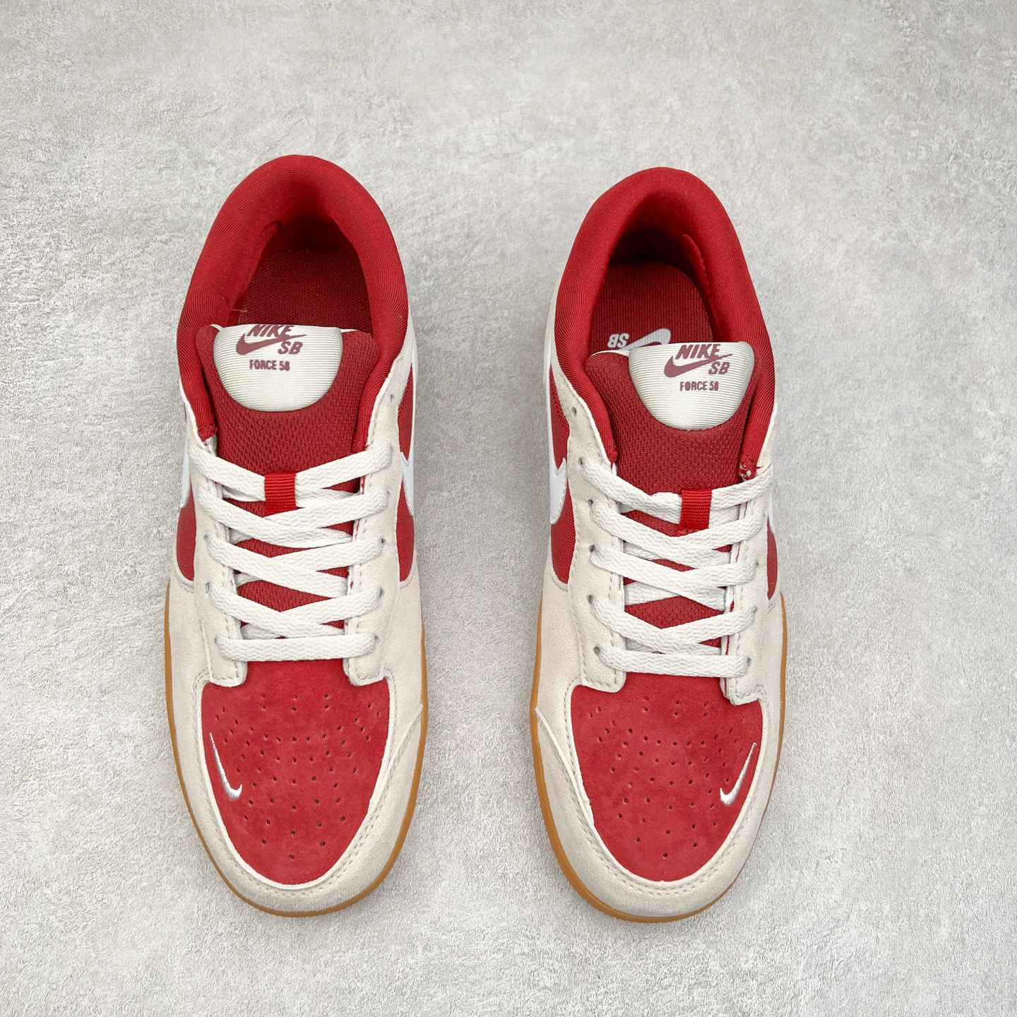 图片[2]-＃福利特价 NK SB Force 58 空军58系列低帮休闲运动滑板板鞋 DV5477-601 鞋面由帆布和麂皮拼接 层次感丰富 搭配硫化外底 耐磨耐穿 鞋舌及中底后跟处饰有SB Logo 表明鞋款身份 采用包边设计 经久耐穿 硫化结构则有效提升灵活性 穿上这款全新推出的创意力作 助你耀动街头 尺码：36 36.5 37.5 38 38.5 39 40 40.5 41 42 42.5 43 44 45-选品中心