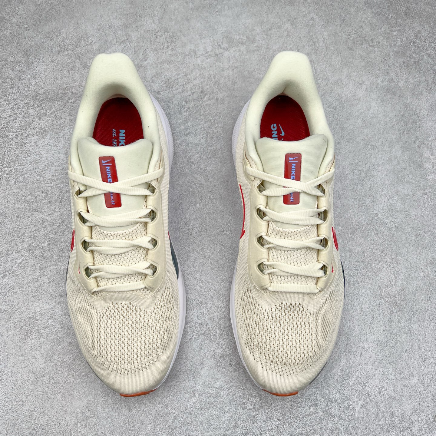 图片[2]-＃特价福利 NK Zoom Pegasus 飞马41代马拉松系列网面透气缓震疾速跑鞋 拥有 Zoom Air 一如既往的稳定感和流畅感 鞋面采用工程网眼设计 为特定高热区域营造出色透气性 进一步增加鞋面的穿孔数量 让足部能够快速散热 中足搭配 Flywire 飞线 在高速运动时营造舒适稳定的贴合感 内置Zoon气垫加持 动力十足 尺码：36 36.5 37.5 38 38.5 39 40 40.5 41 42 42.5 43 44 44.5 45-选品中心