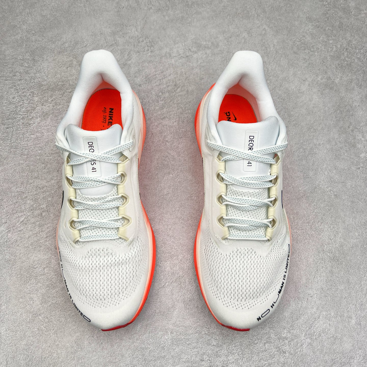 图片[2]-＃特价福利 NK Zoom Pegasus 飞马41代马拉松系列网面透气缓震疾速跑鞋 拥有 Zoom Air 一如既往的稳定感和流畅感 鞋面采用工程网眼设计 为特定高热区域营造出色透气性 进一步增加鞋面的穿孔数量 让足部能够快速散热 中足搭配 Flywire 飞线 在高速运动时营造舒适稳定的贴合感 内置Zoon气垫加持 动力十足 尺码：36 36.5 37.5 38 38.5 39 40 40.5 41 42 42.5 43 44 44.5 45-选品中心