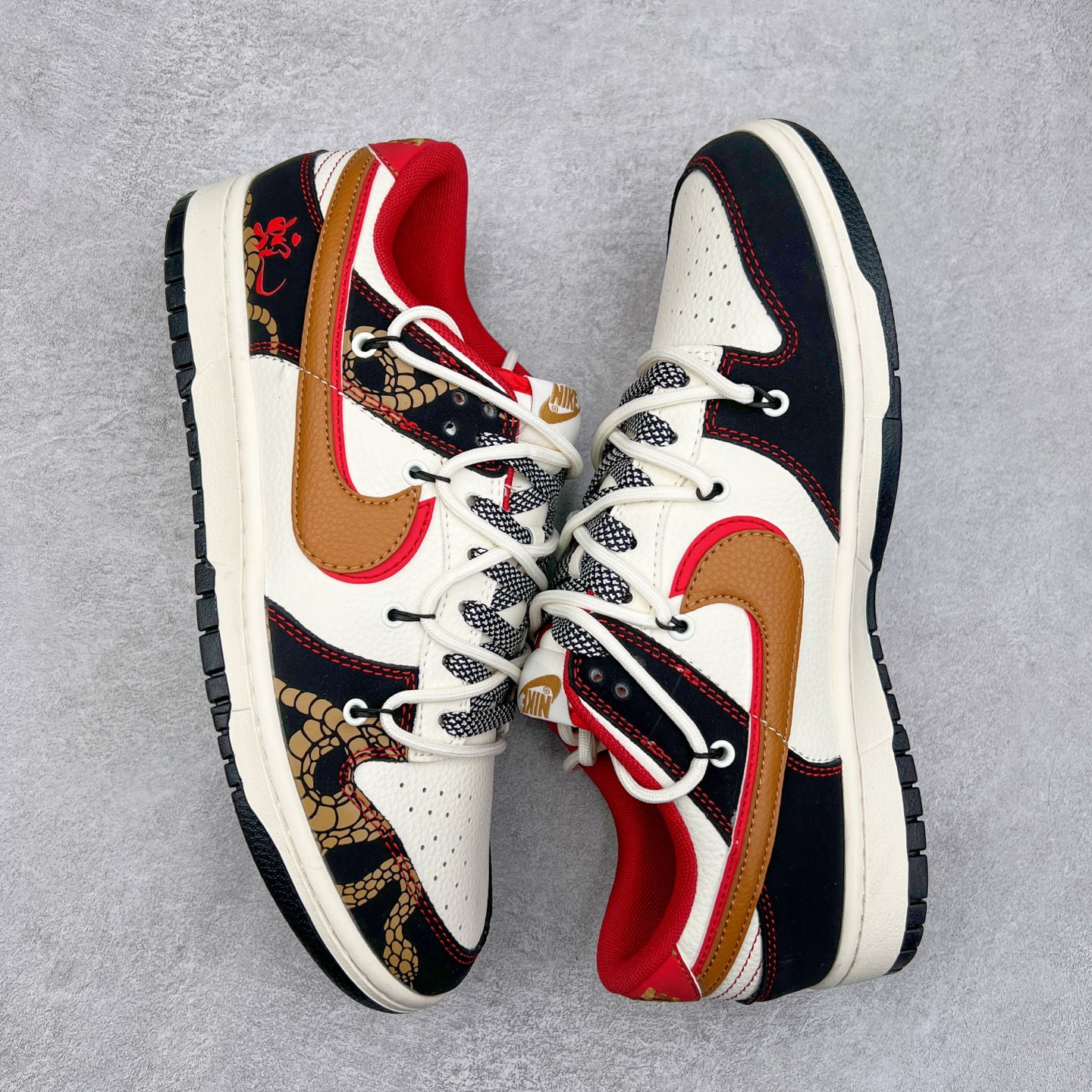 图片[3]-NK Dunk Low 定制配色 SJ2068-312 大厂出品 极力推荐 原装头层材料 独家版型蒸餾加工帶來的是更好的视觉和脚感体验大厂纯原品质出货 清洁度 电绣工艺 皮料切割干净无任何毛边 细节完美 实拍调校N版已经零色差零失真 百分百还原实物色彩所见即所得 不存在货不对板色差等低级问题 选购参考实物拍摄 不混卖不参货 只用心做好货严格选品 承诺混一赔十 尺码：36 36.5 37.5 38 38.5 39 40 40.5 41 42 42.5 43 44 44.5 45-选品中心
