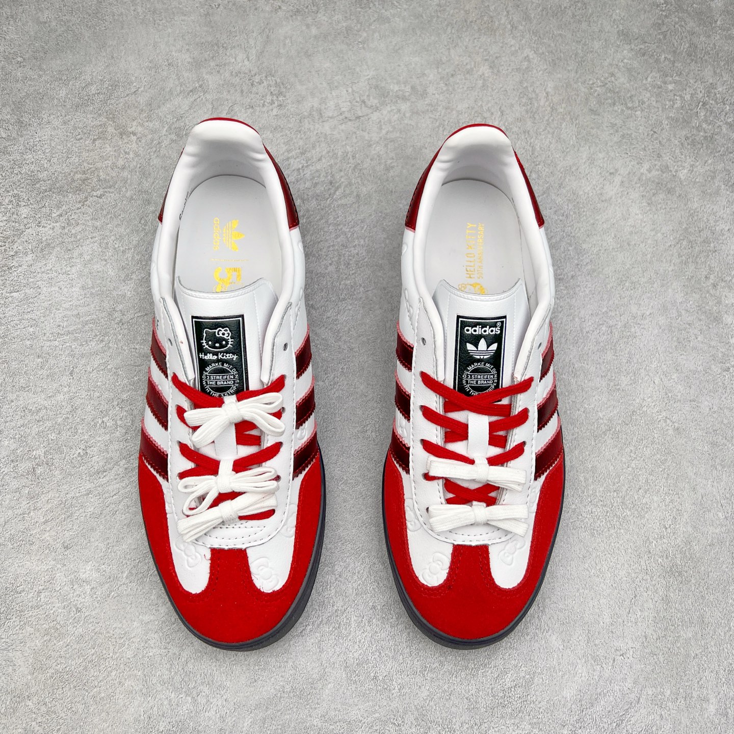 图片[2]-AD Gazelle Indoor Trainers 羚羊内训系列低帮复古百搭休闲运动德训风板鞋 II0013 90年代经典的复刻版！自60年代以足球训练鞋面世以来,Gazelle就以其经典设计席卷全球。1991年版本的复刻,再造经典Gazelle。采用皮革打造,搭配浊色细节,让这款经典更加简约。尺码：36 36⅔ 37⅓ 38 38⅔ 39⅓ 40 40⅔ 41⅓ 42 42⅔ 43⅓ 44⅓ 44⅔ 45-选品中心
